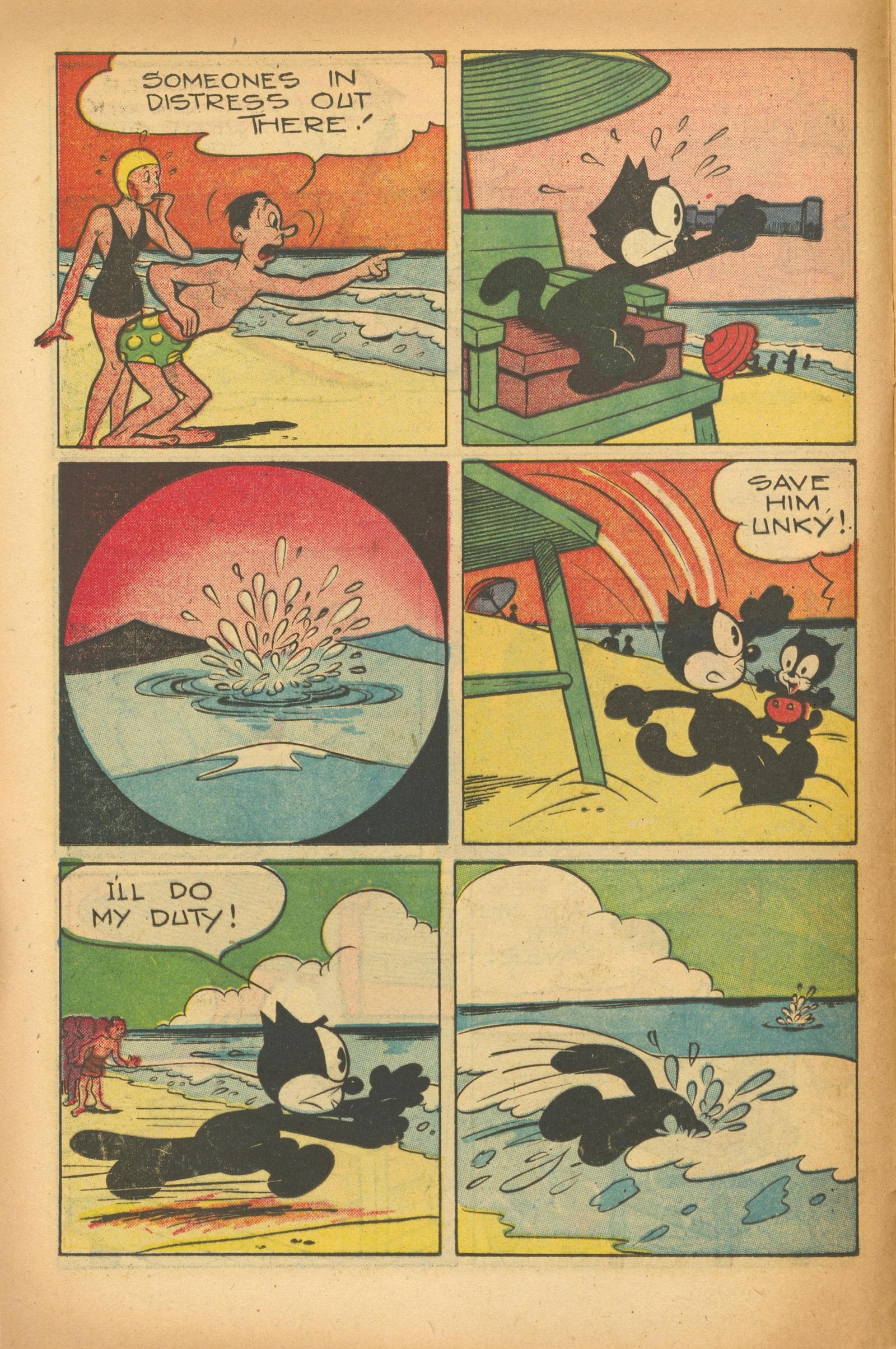 Read online Felix the Cat (1951) comic -  Issue #25 - 12