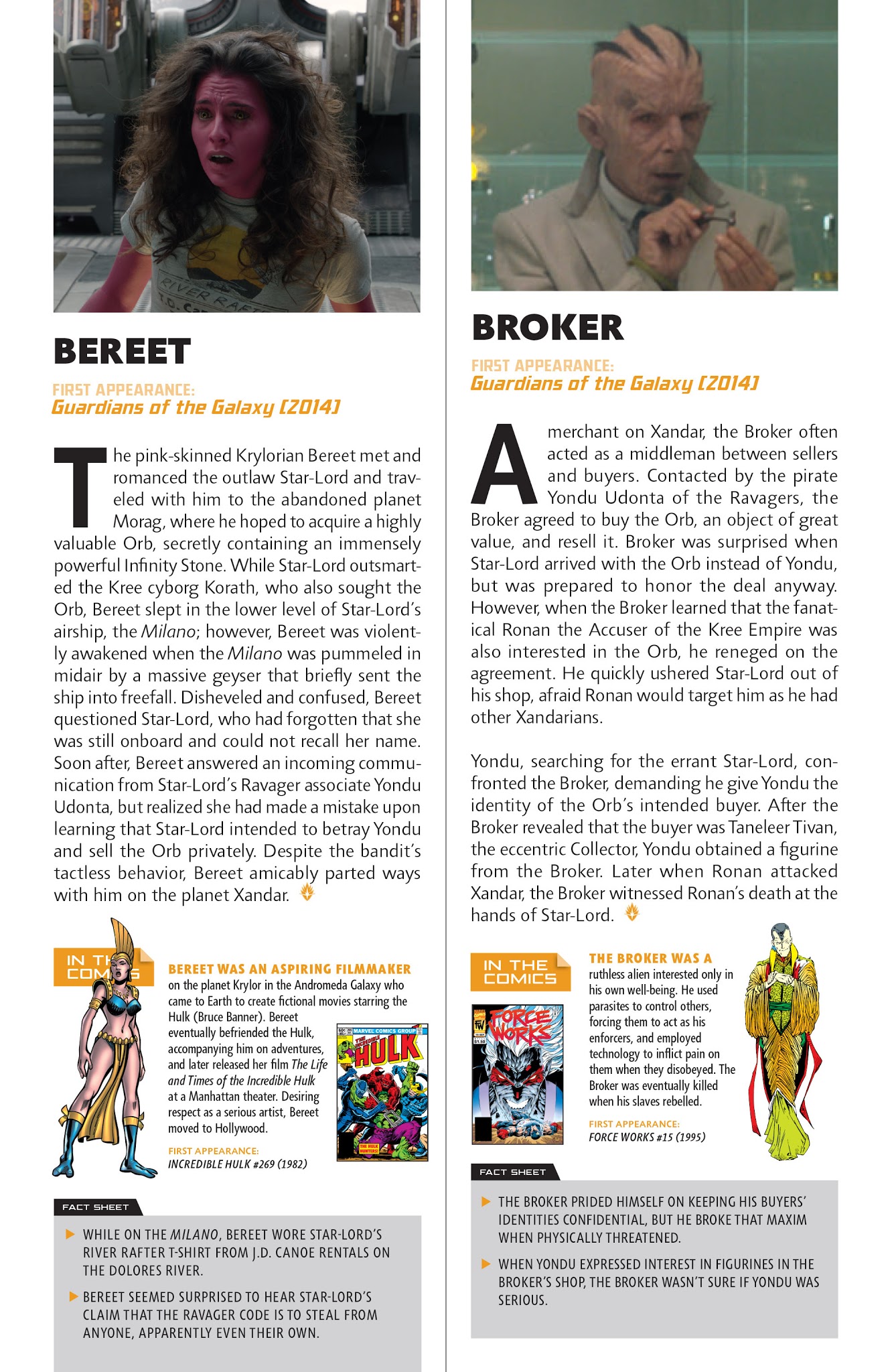 Read online Guidebook to the Marvel Cinematic Universe - Marvel's Guardians of the Galaxy comic -  Issue # Full - 18