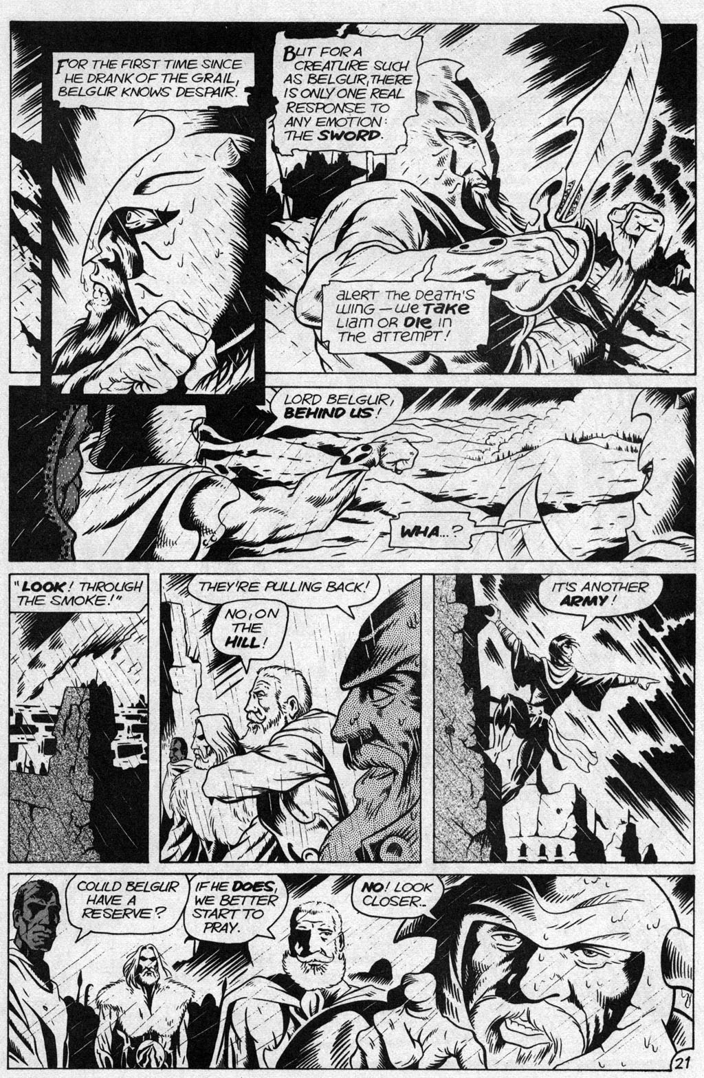 Read online Adventurers (1989) comic -  Issue #5 - 21