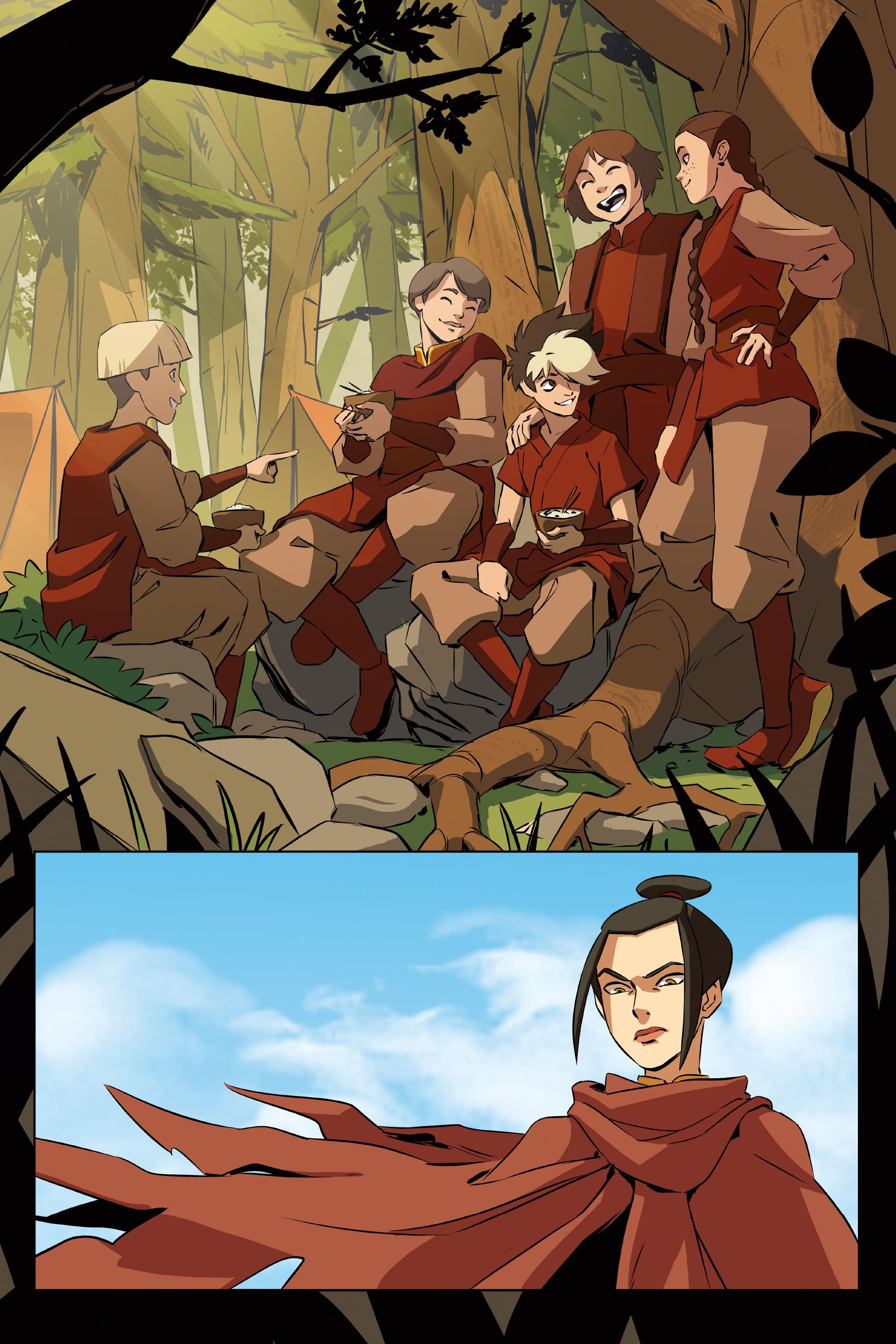 Read online Avatar: The Last Airbender - Azula in the Spirit Temple comic -  Issue # TPB - 76