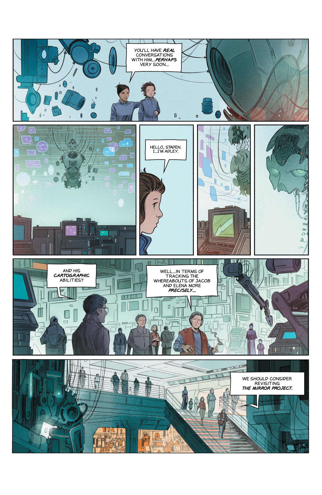 Read online Hexagon Bridge comic -  Issue #2 - 7