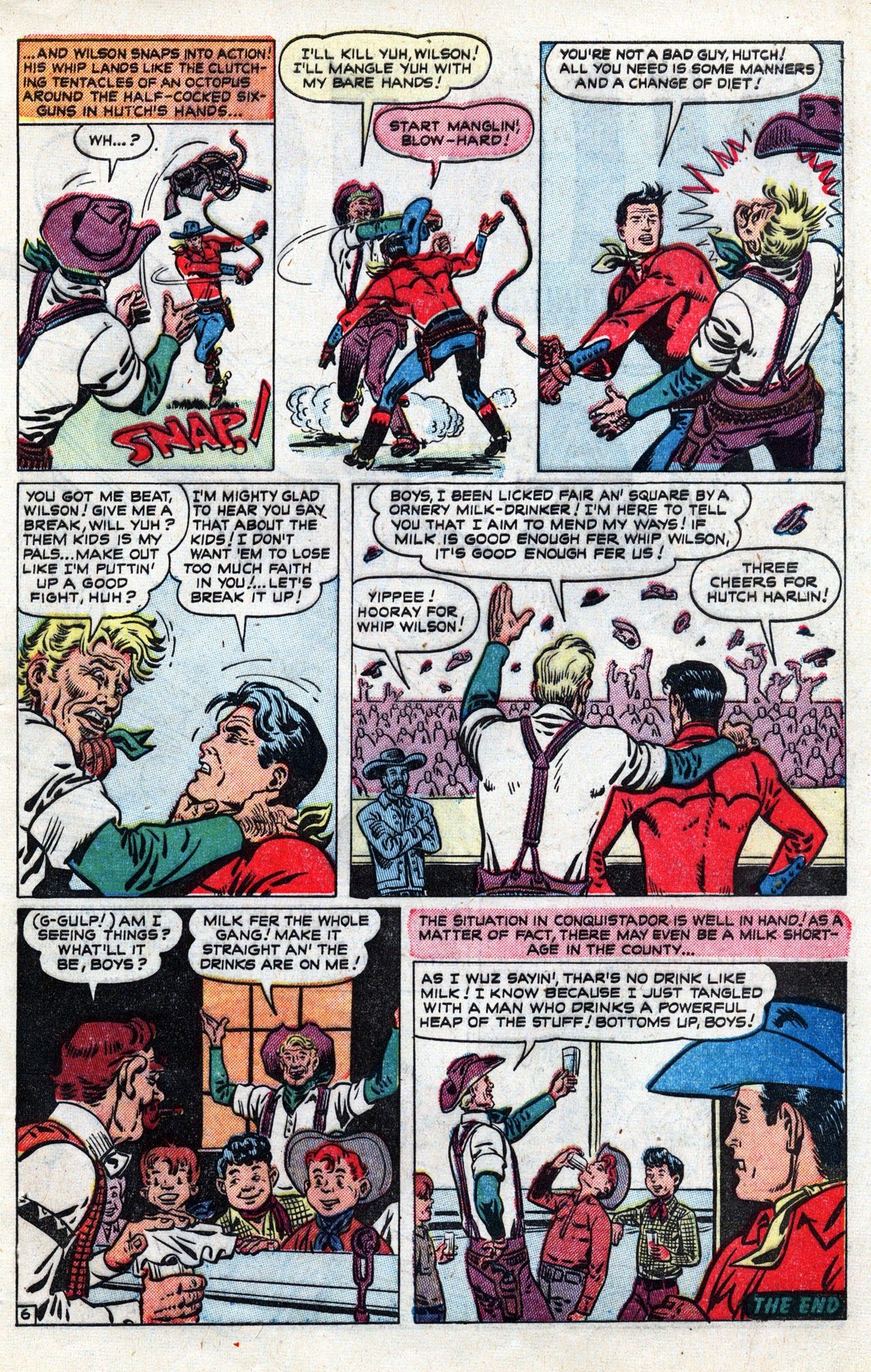 Read online Whip Wilson comic -  Issue #10 - 45