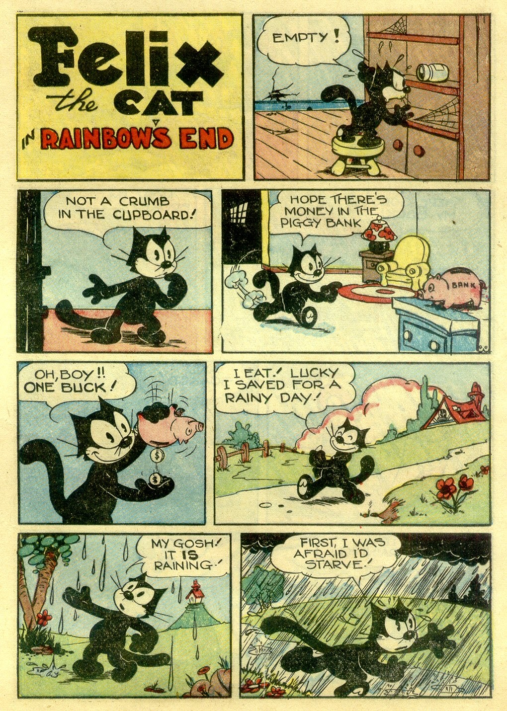 Read online Felix the Cat (1948) comic -  Issue #1 - 19