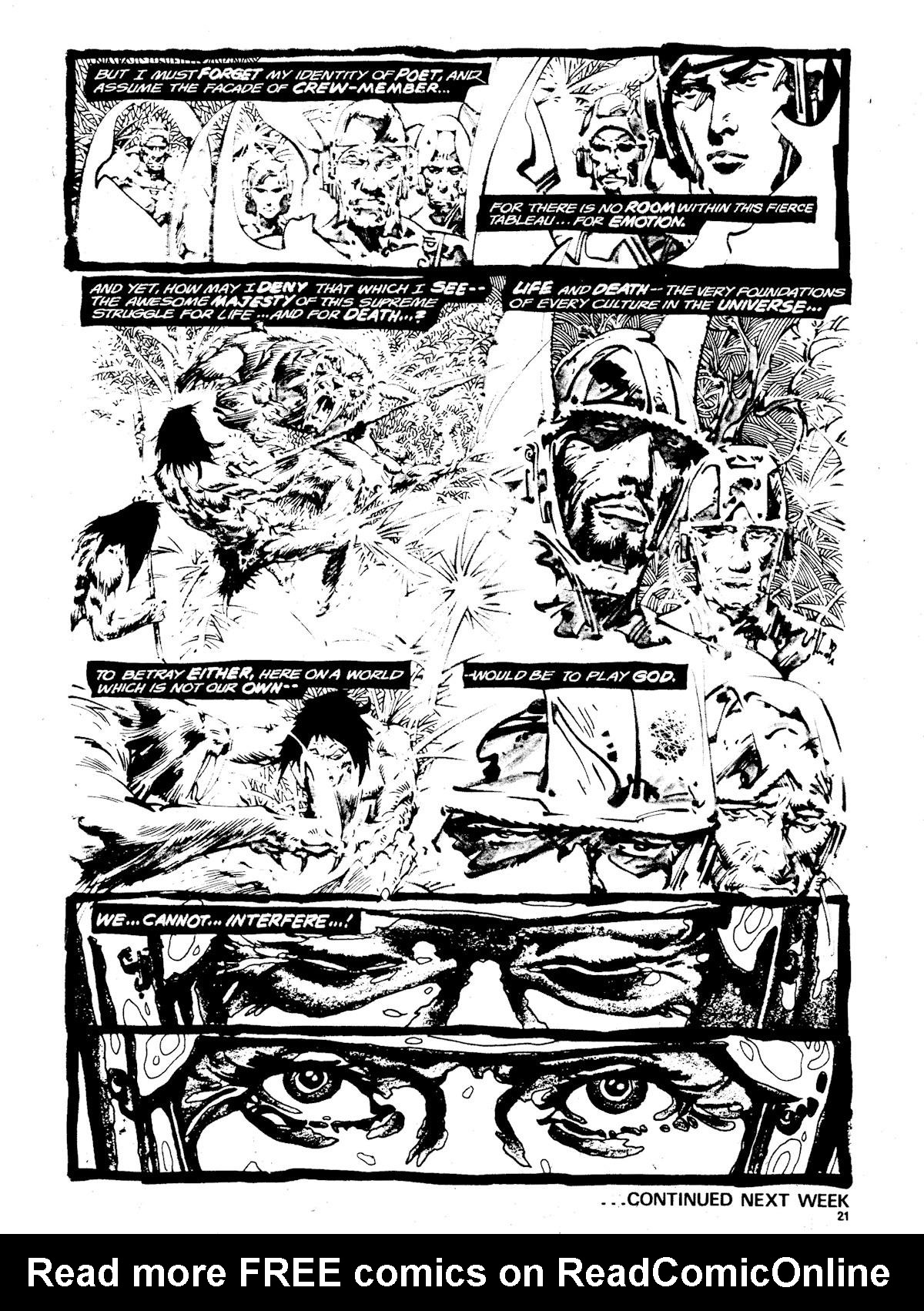 Read online Star Wars Weekly comic -  Issue #10 - 21