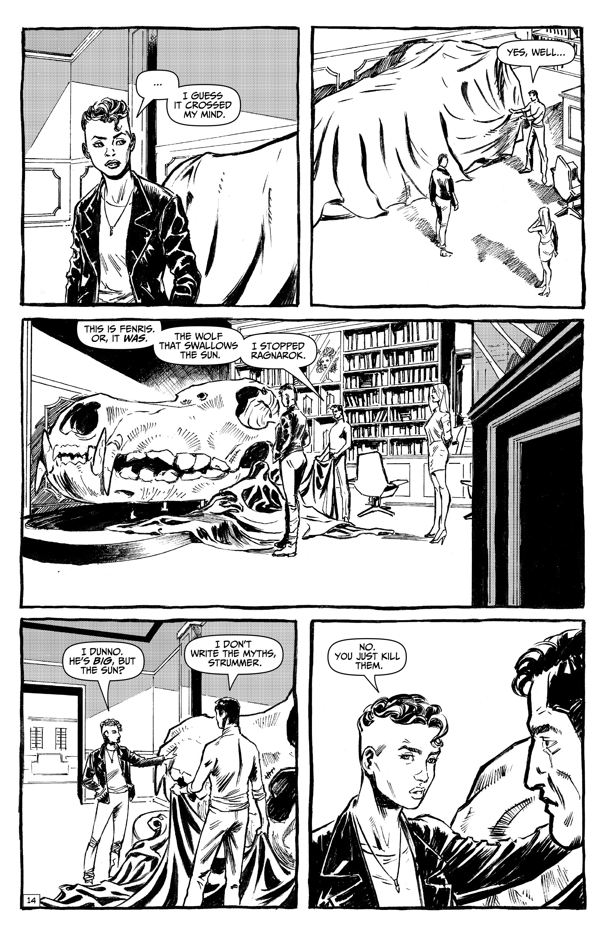 Read online Black's Myth comic -  Issue #2 - 16