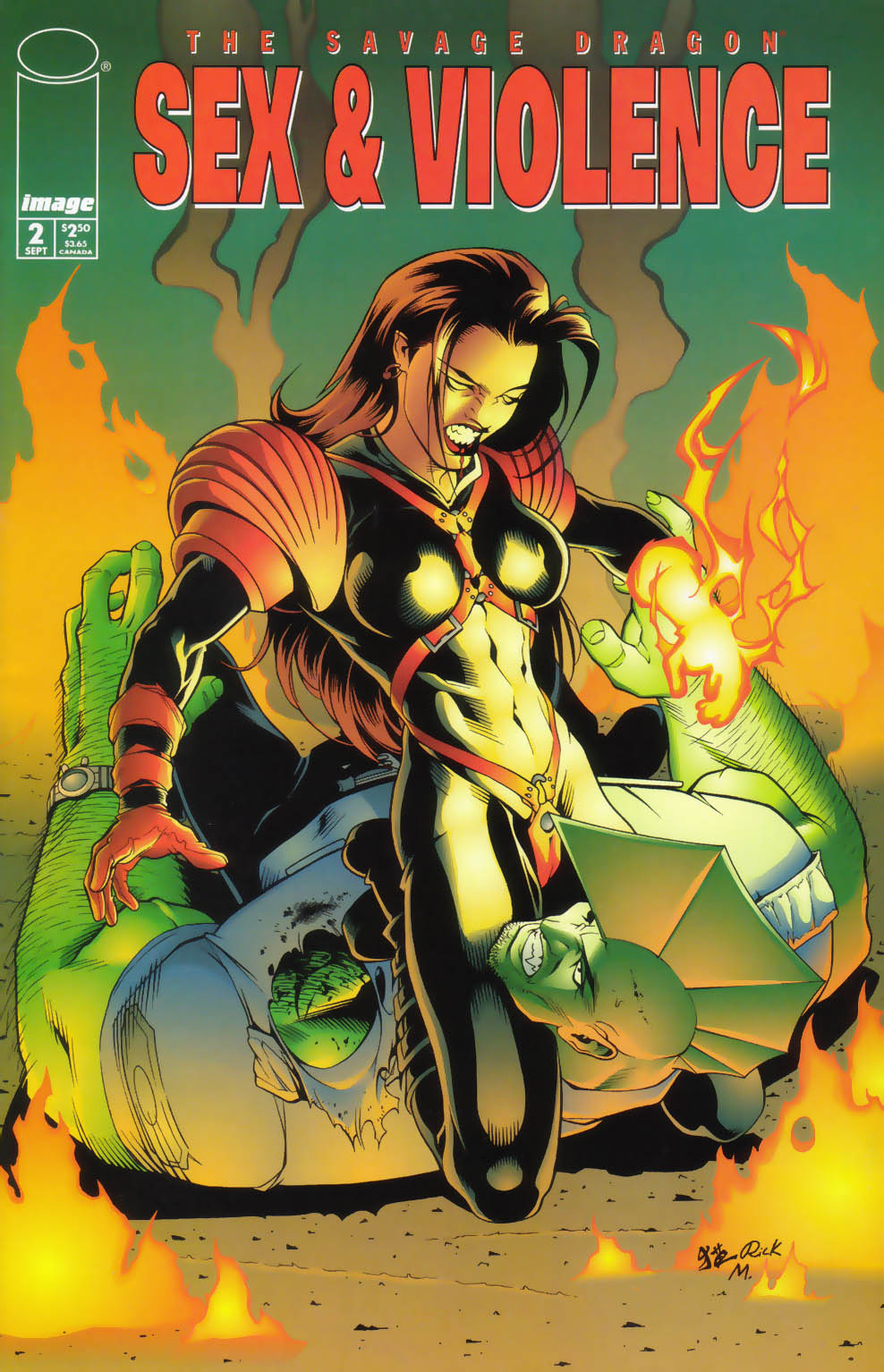 Read online Savage Dragon: Sex & Violence comic -  Issue #2 - 1