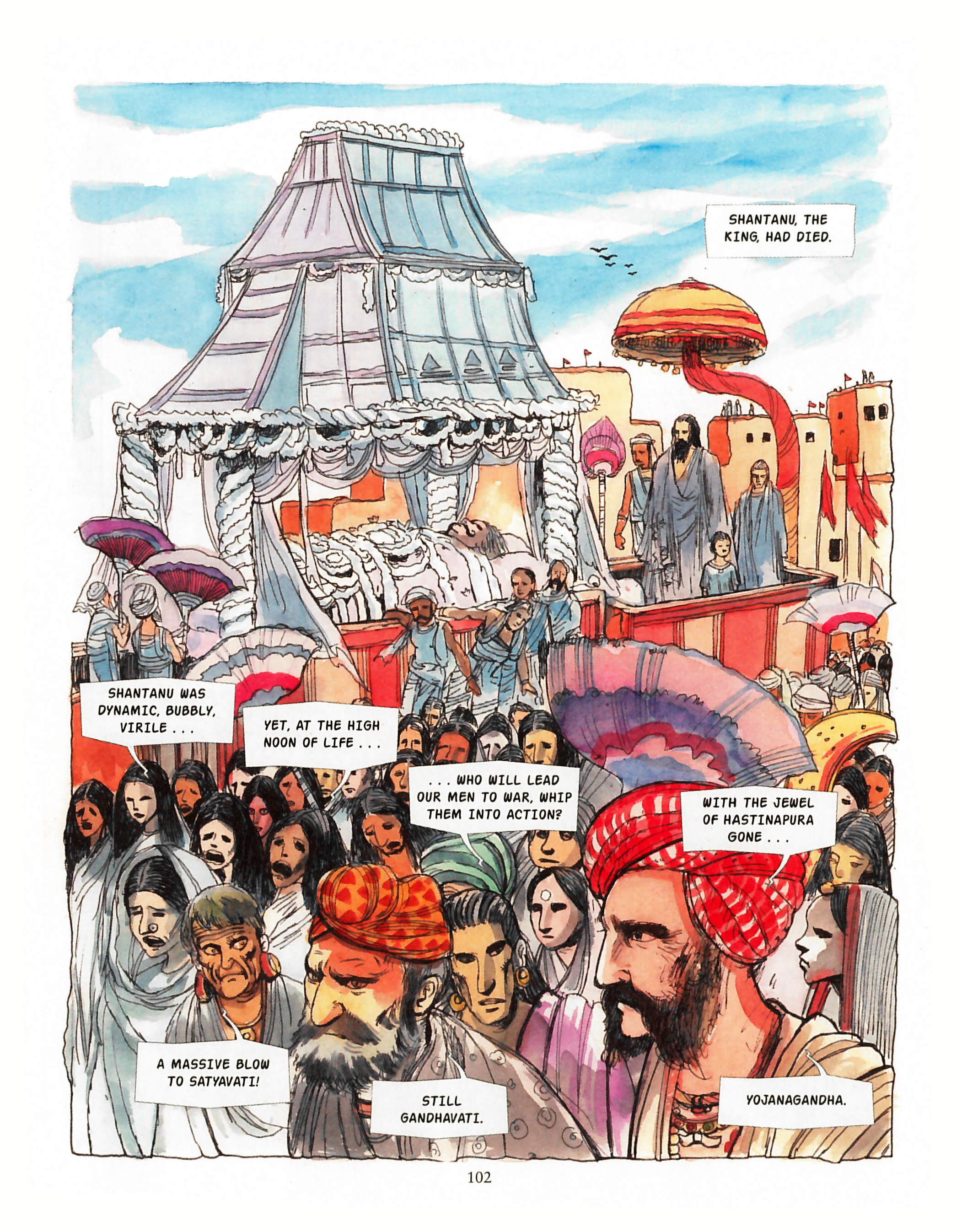 Read online Vyasa: The Beginning comic -  Issue # TPB (Part 2) - 10