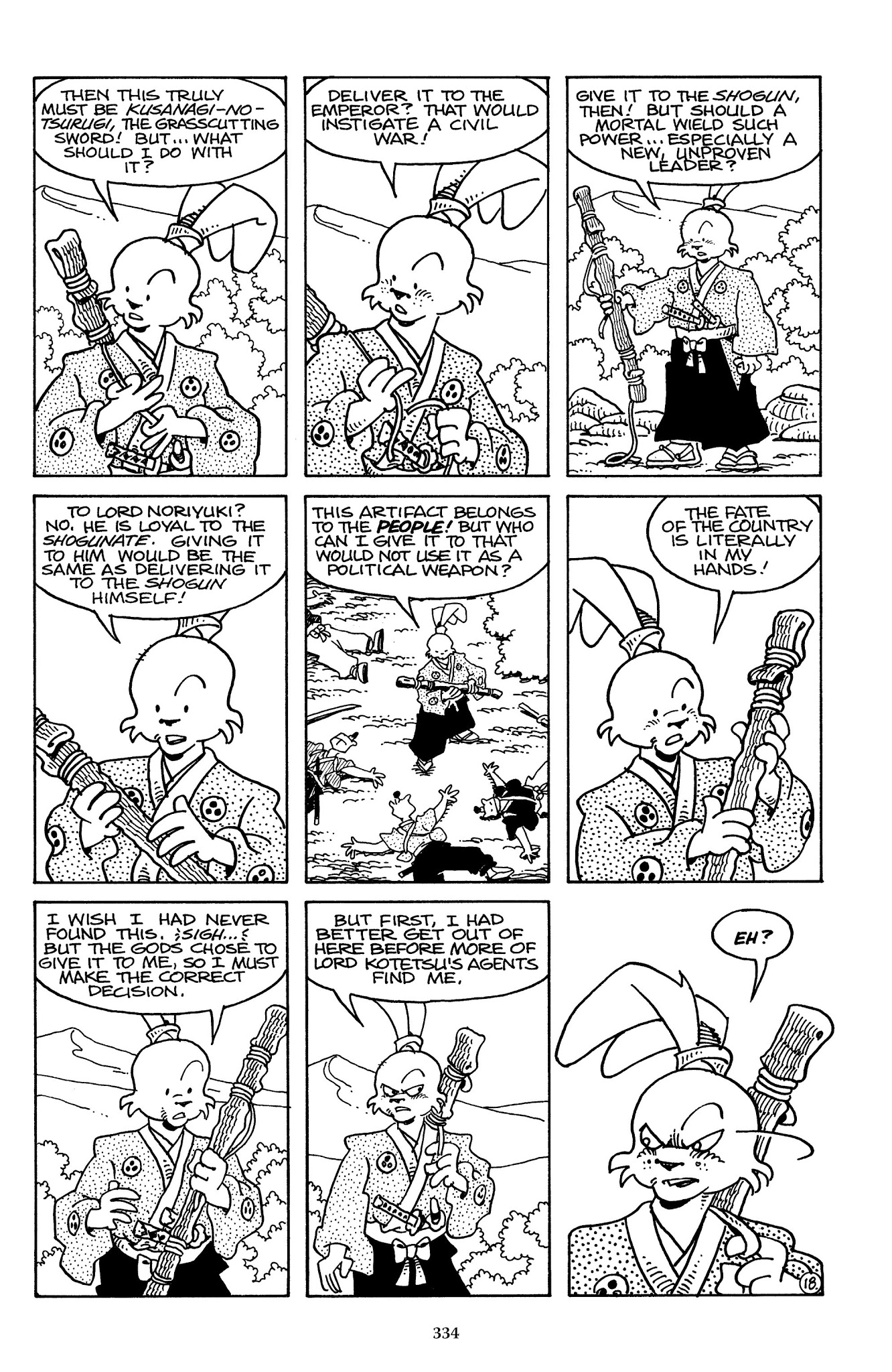 Read online The Usagi Yojimbo Saga comic -  Issue # TPB 2 - 329