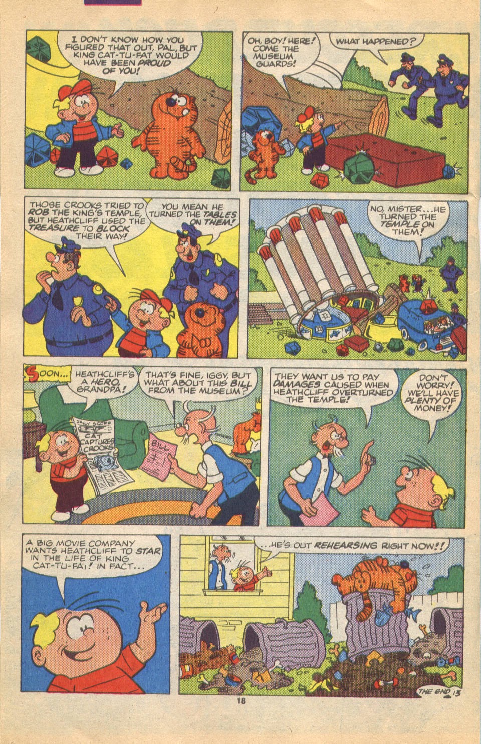 Read online Heathcliff's Funhouse comic -  Issue #8 - 14
