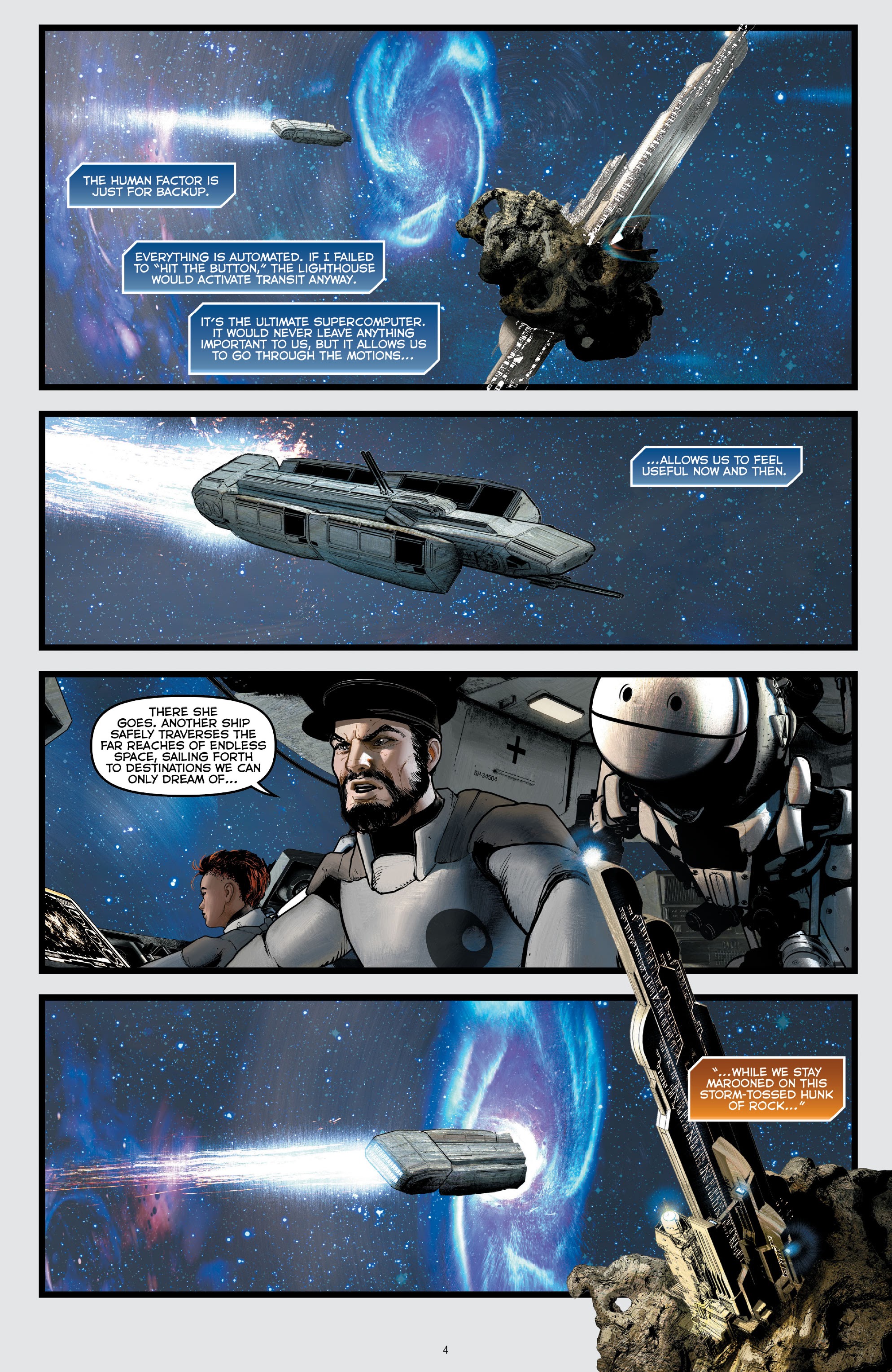 Read online Jules Verne's: Lighthouse comic -  Issue #1 - 6
