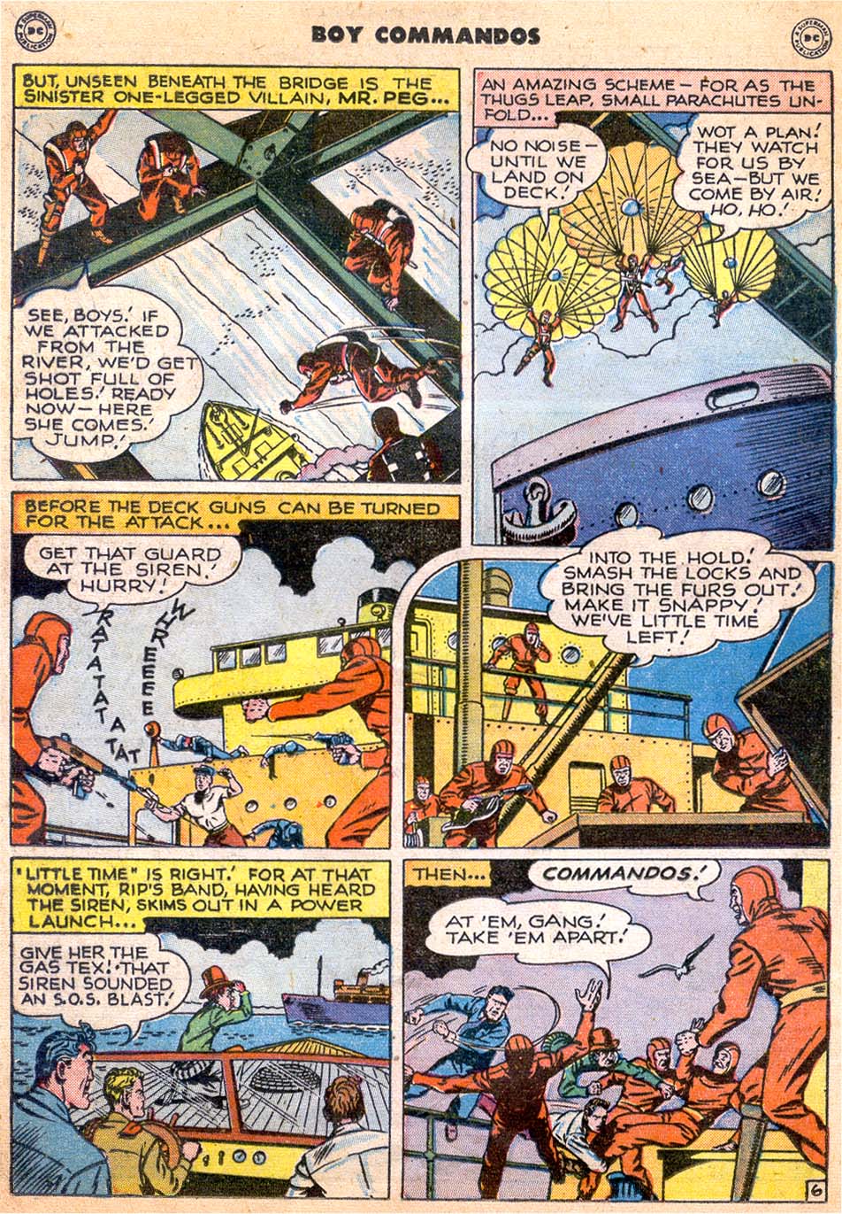 Read online Boy Commandos comic -  Issue #28 - 22