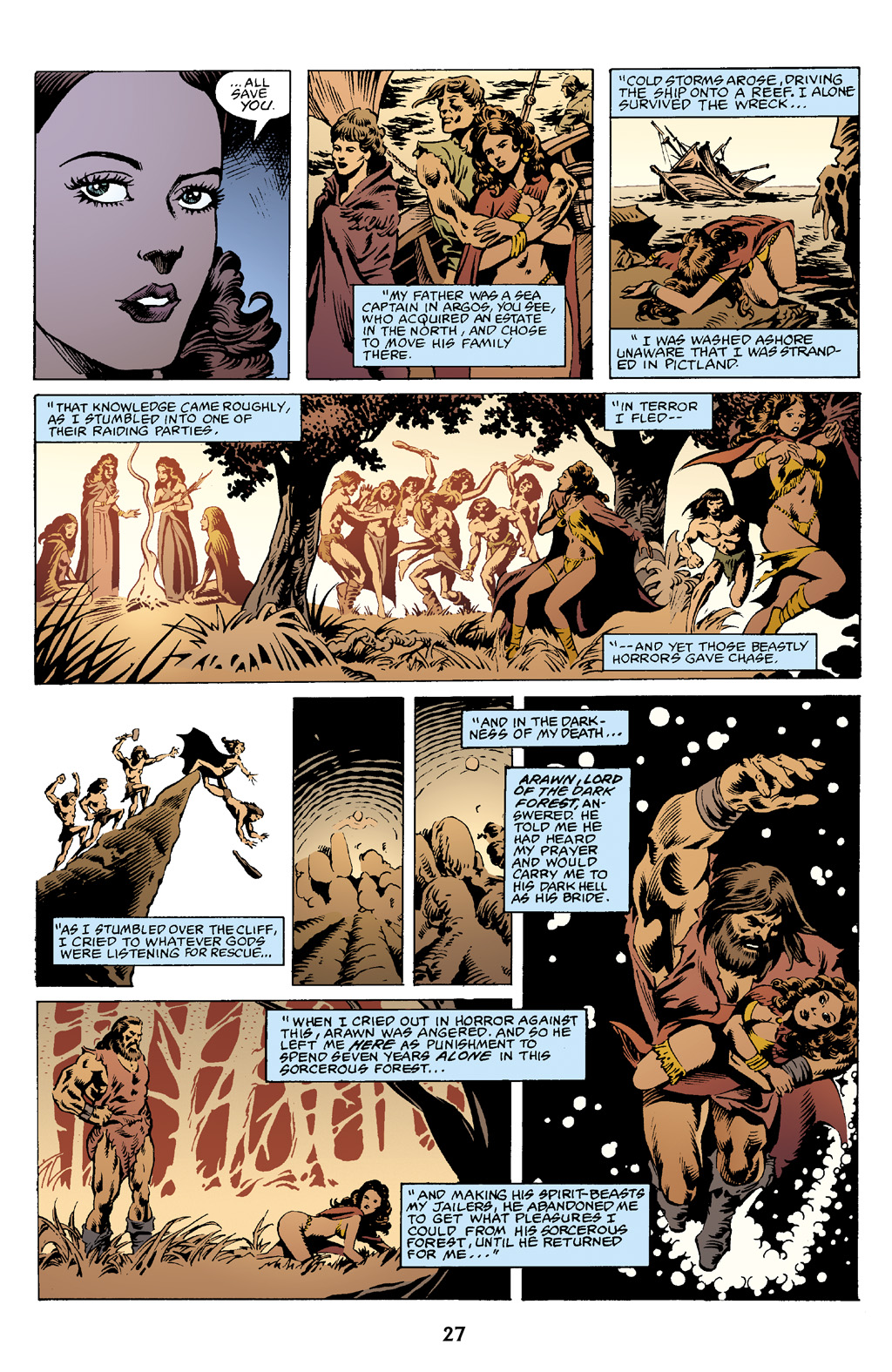 Read online The Chronicles of Conan comic -  Issue # TPB 18 (Part 1) - 28