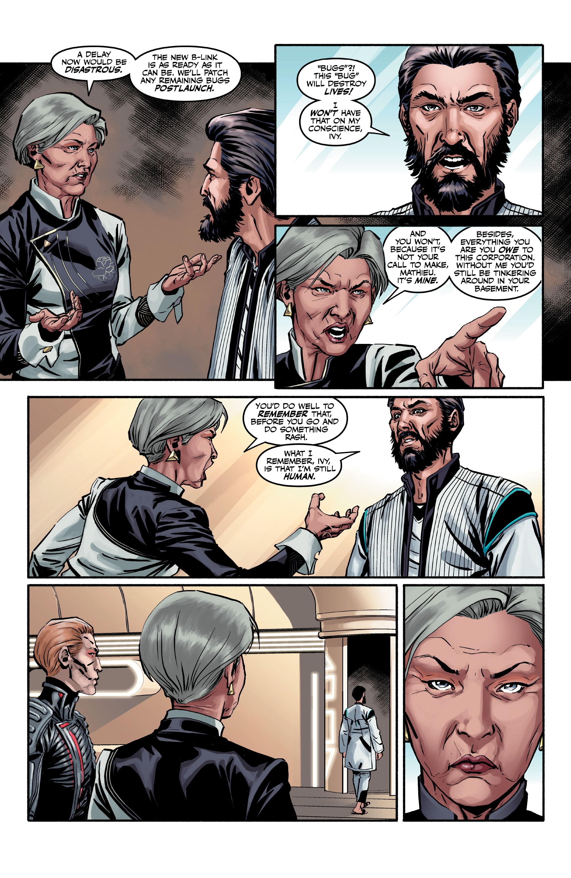 Read online HYPER SCAPE comic -  Issue #1 - 10