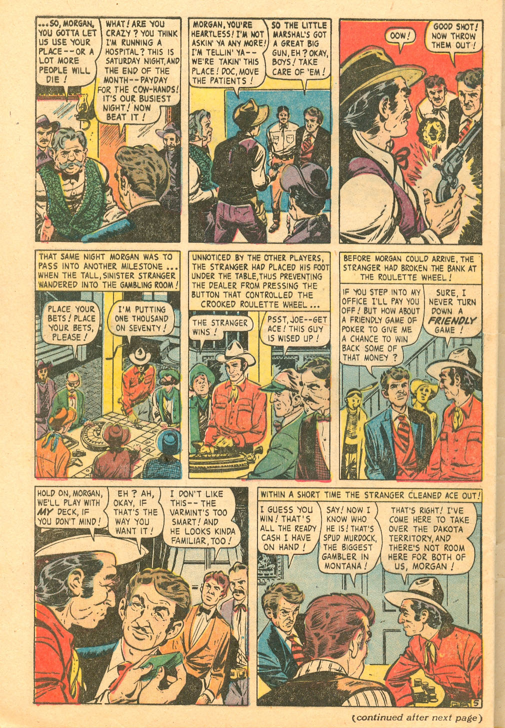 Read online Western Thrillers (1954) comic -  Issue #4 - 28