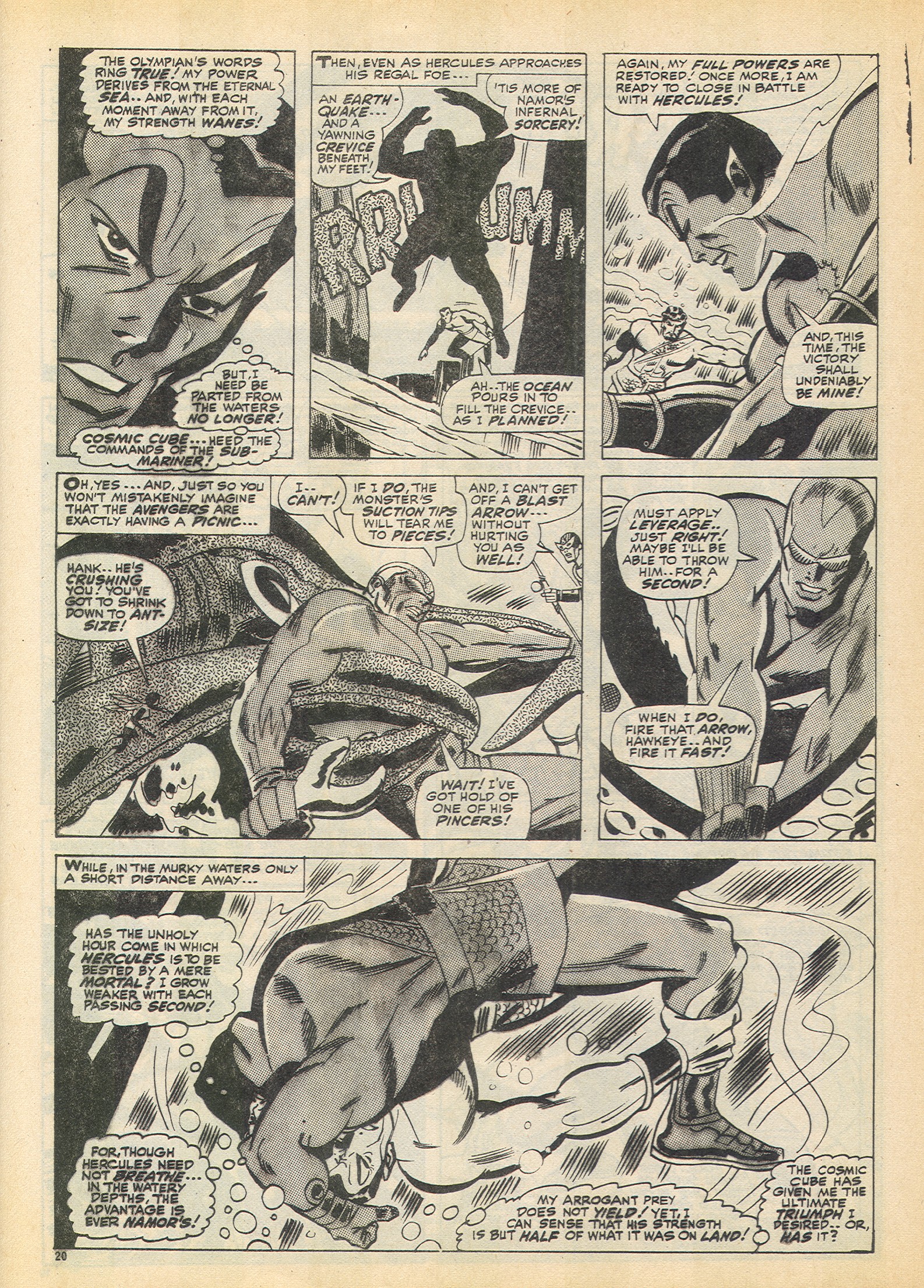 Read online The Avengers (1973) comic -  Issue #47 - 20