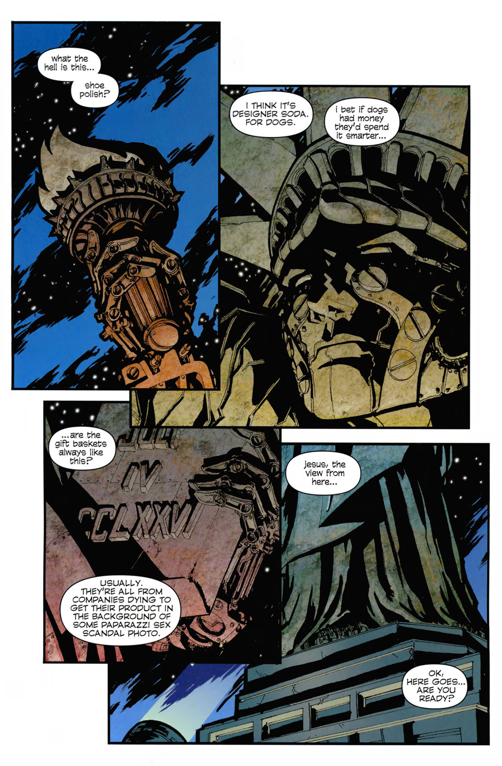 Read online NYC Mech: beta LOVE comic -  Issue #4 - 6