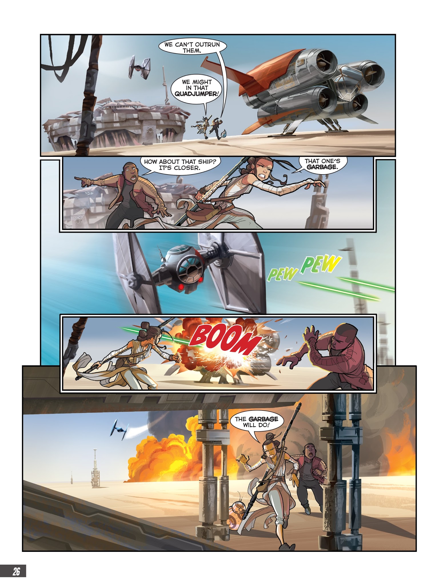 Read online Star Wars: The Force Awakens Graphic Novel Adaptation comic -  Issue # Full - 25