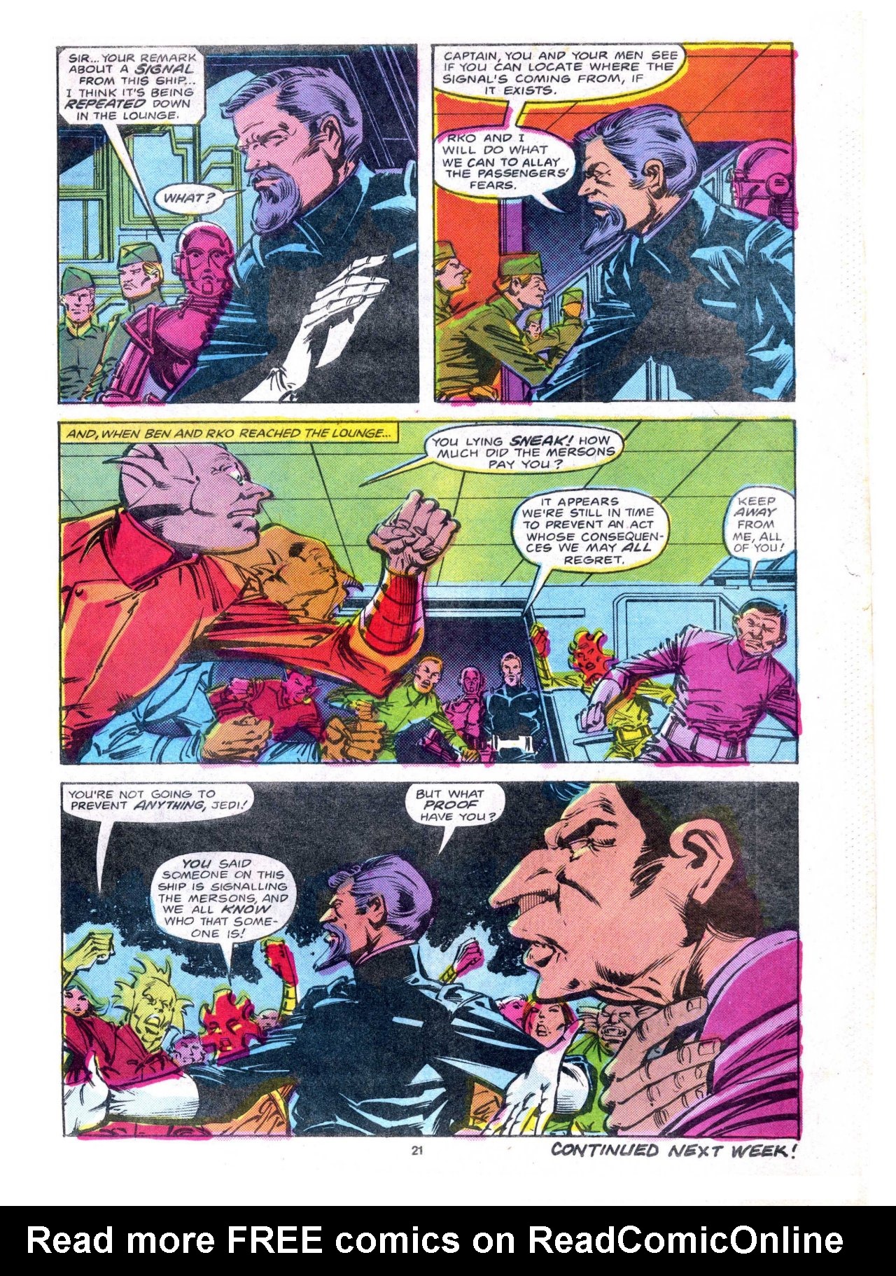 Read online Return of the Jedi comic -  Issue #45 - 21