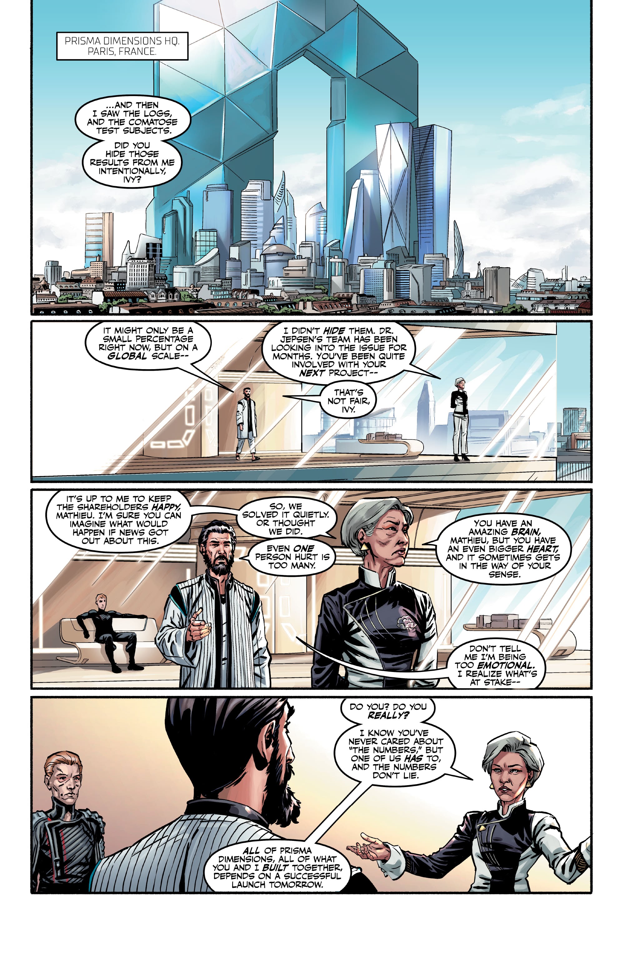 Read online HYPER SCAPE comic -  Issue #1 - 9