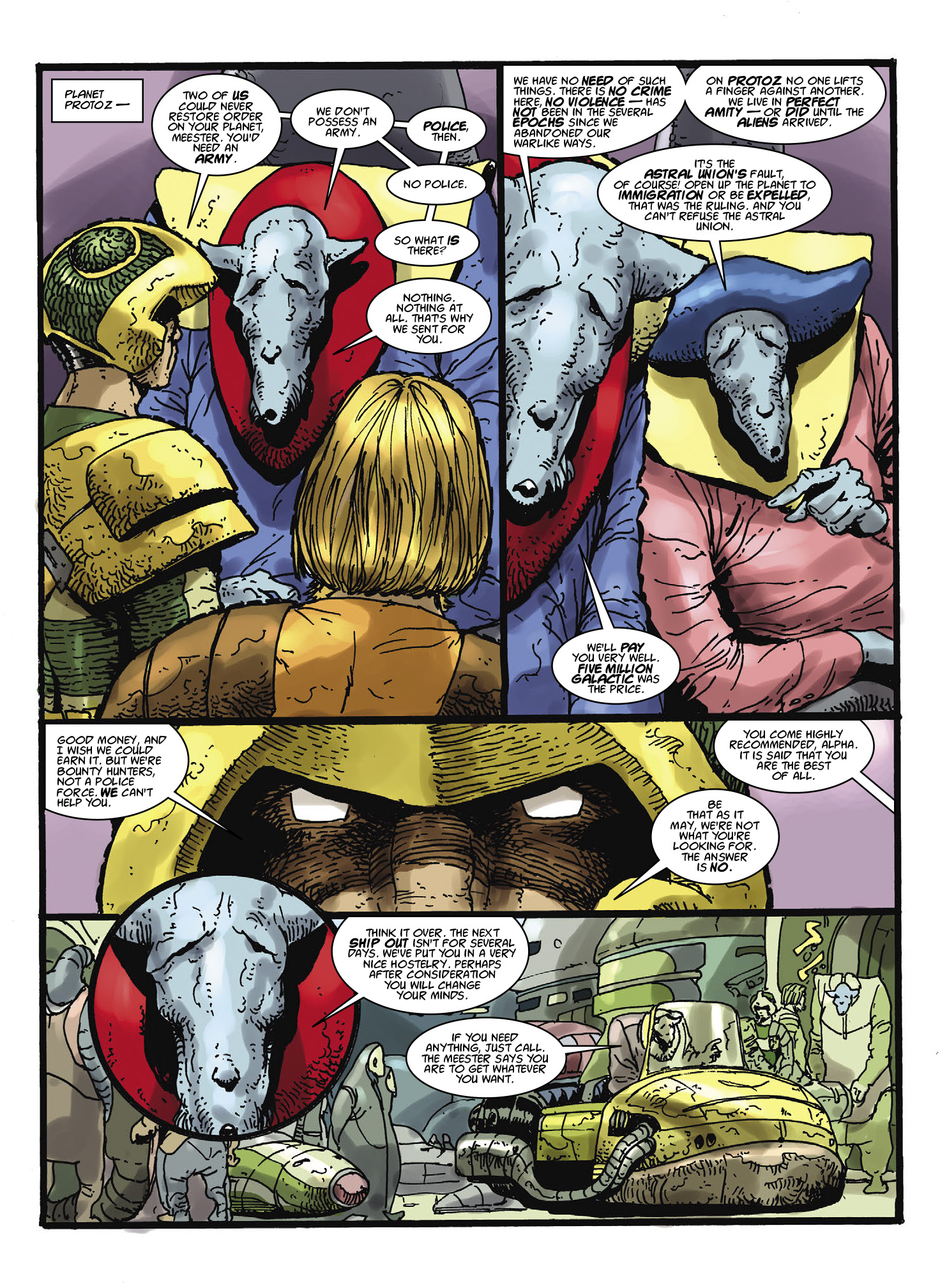 Read online Strontium Dog: The Son comic -  Issue # TPB - 17