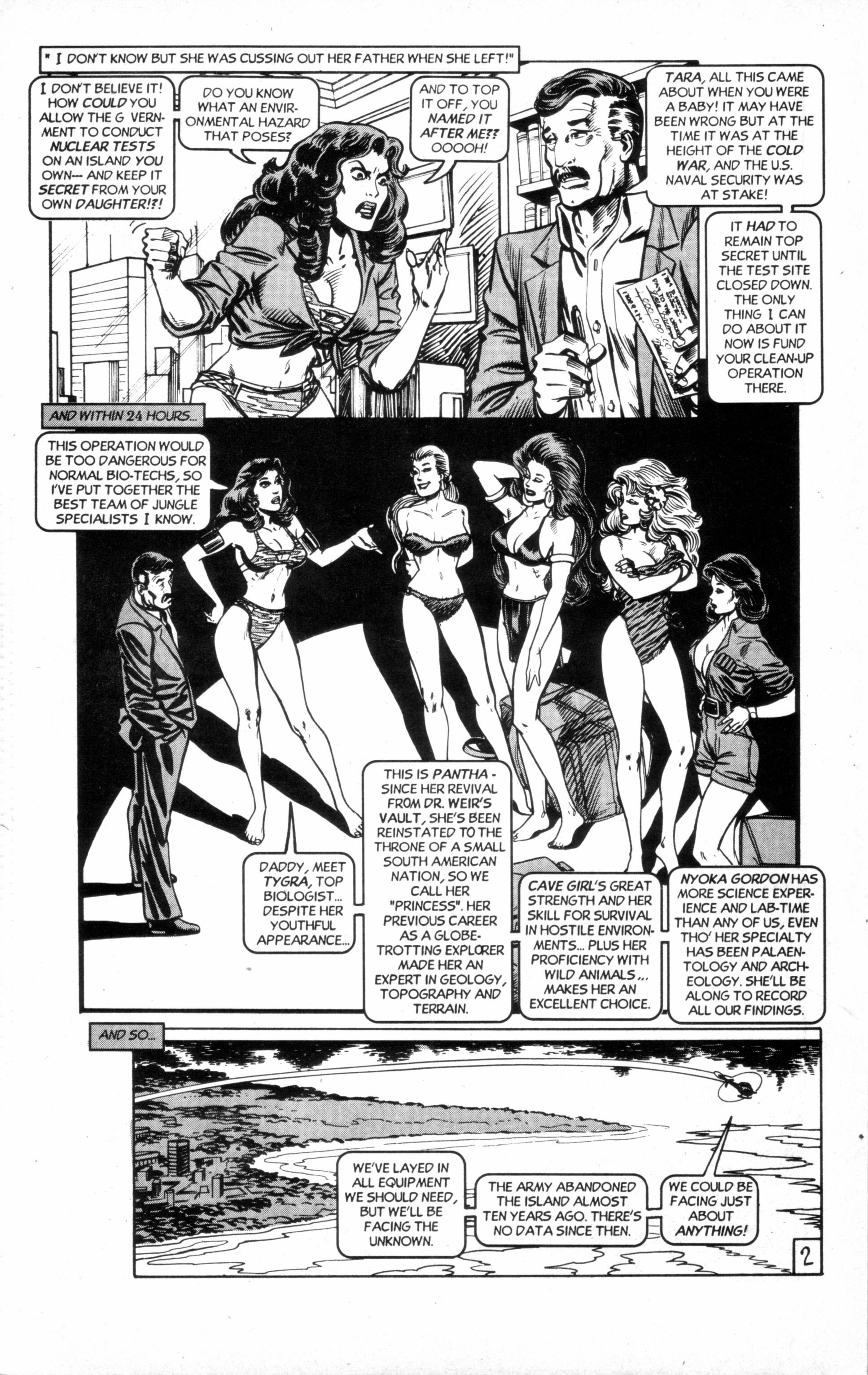 Read online Jungle Girls (1988) comic -  Issue #14 - 4