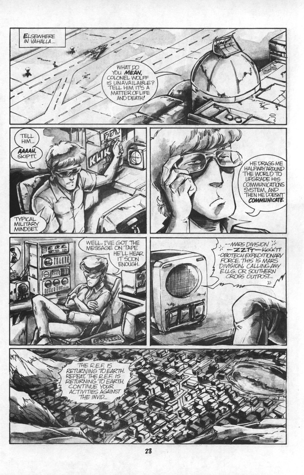 Read online Robotech: Invid War comic -  Issue #4 - 25