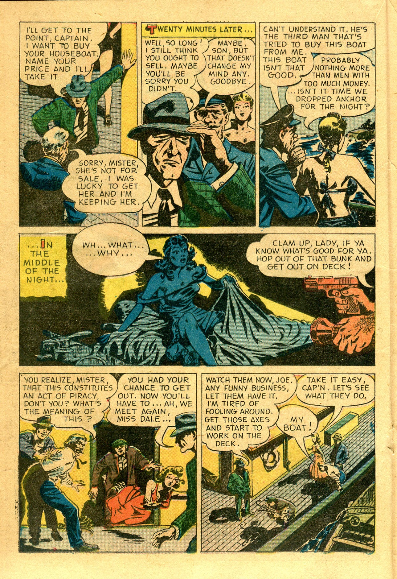 Read online The Saint (1947) comic -  Issue #4 - 20