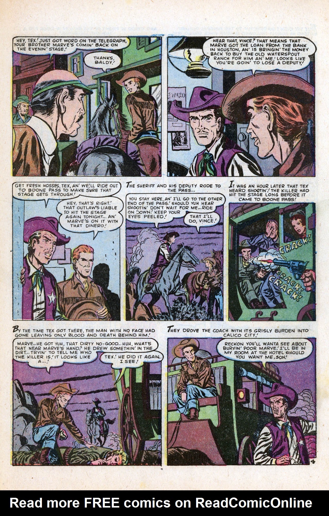 Read online Western Thrillers (1954) comic -  Issue #2 - 31