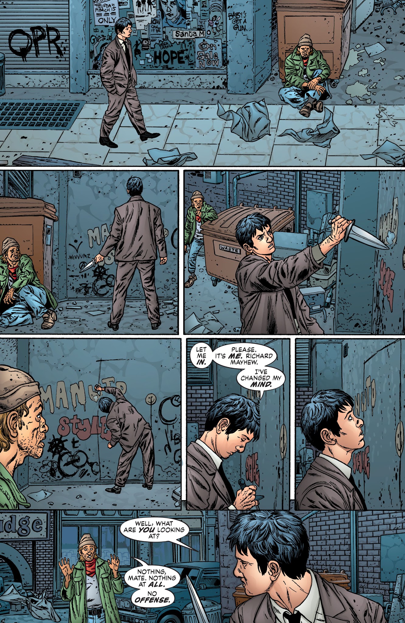 Read online Neil Gaiman's Neverwhere comic -  Issue # TPB - 209