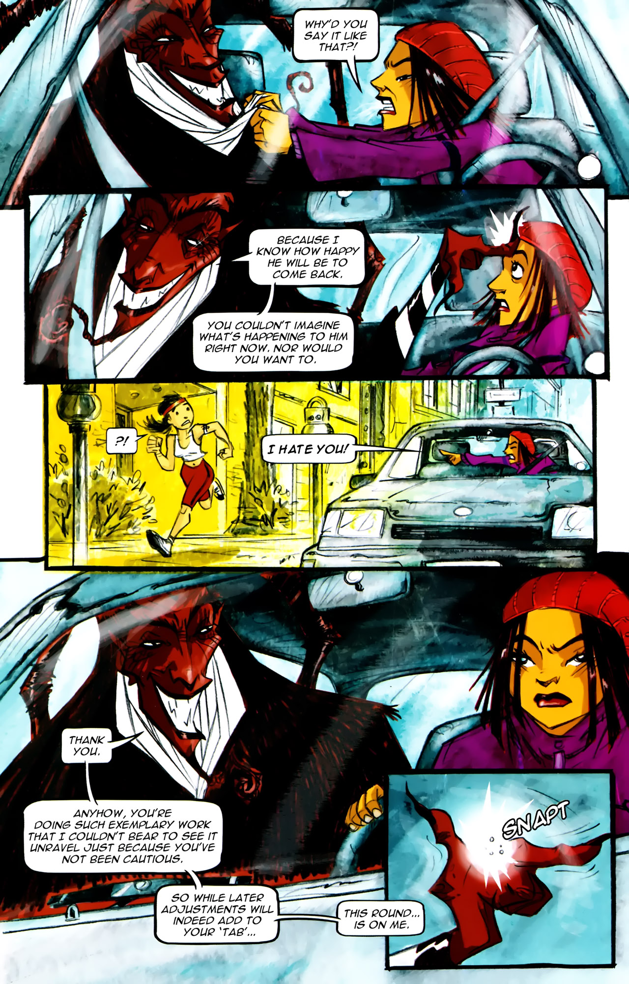 Read online Soul Kiss comic -  Issue #4 - 9