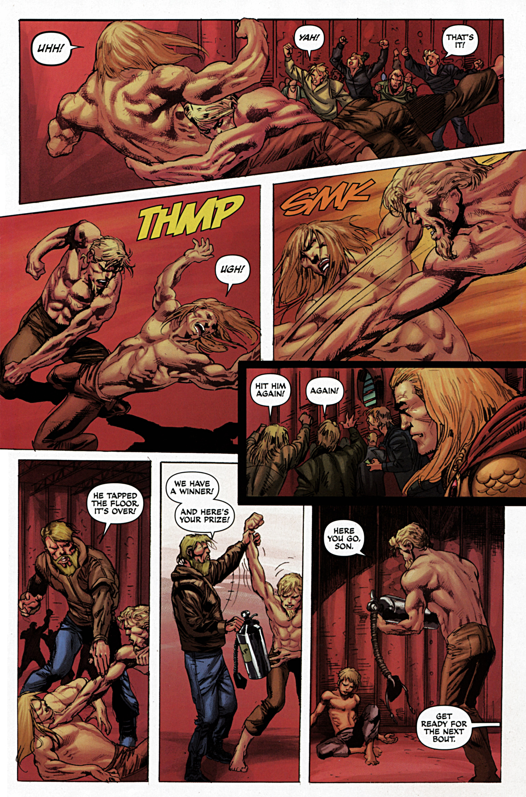 Read online Warlord of Mars: Fall of Barsoom comic -  Issue #4 - 5