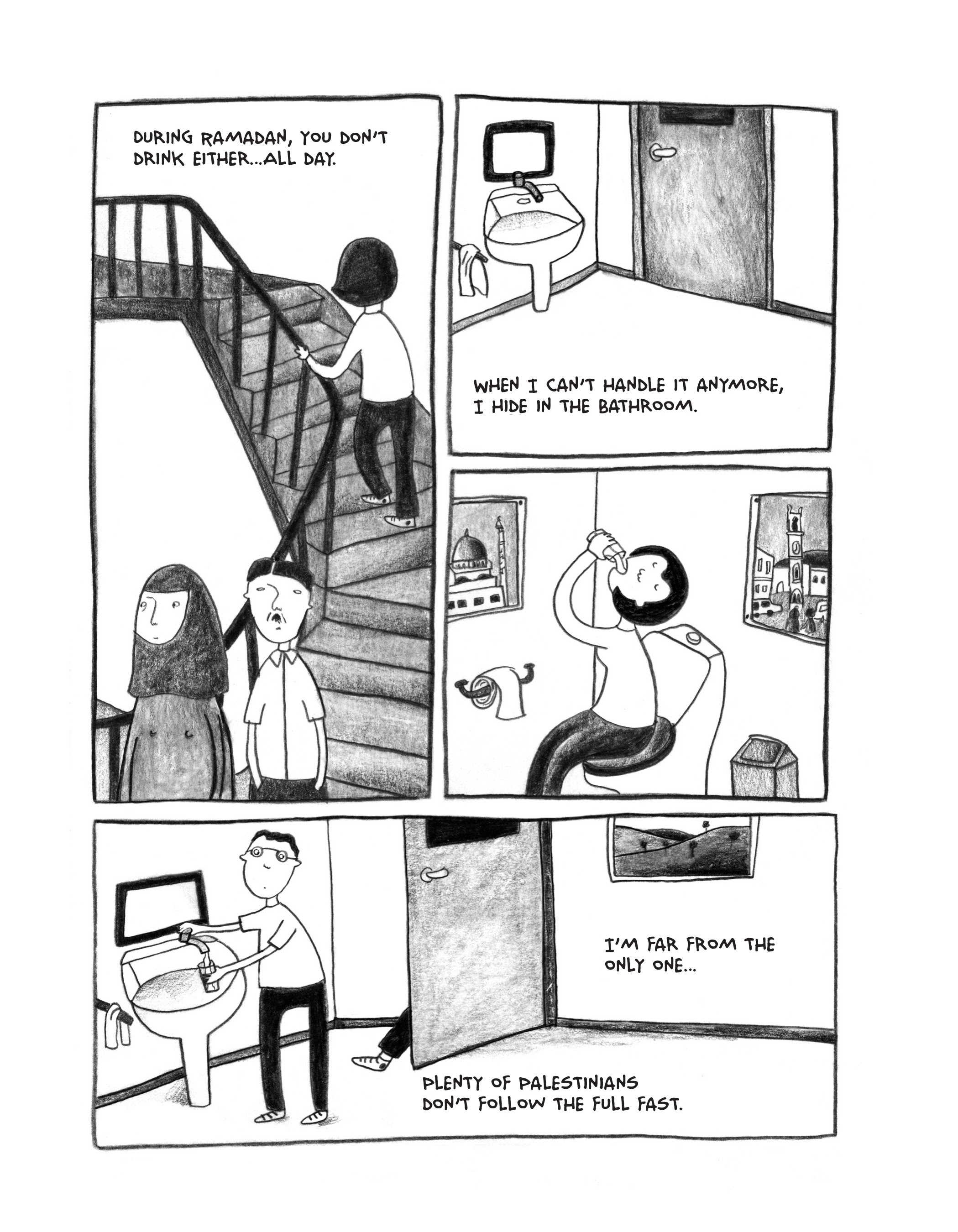 Read online Green Almonds: Letters from Palestine comic -  Issue # TPB (Part 2) - 1