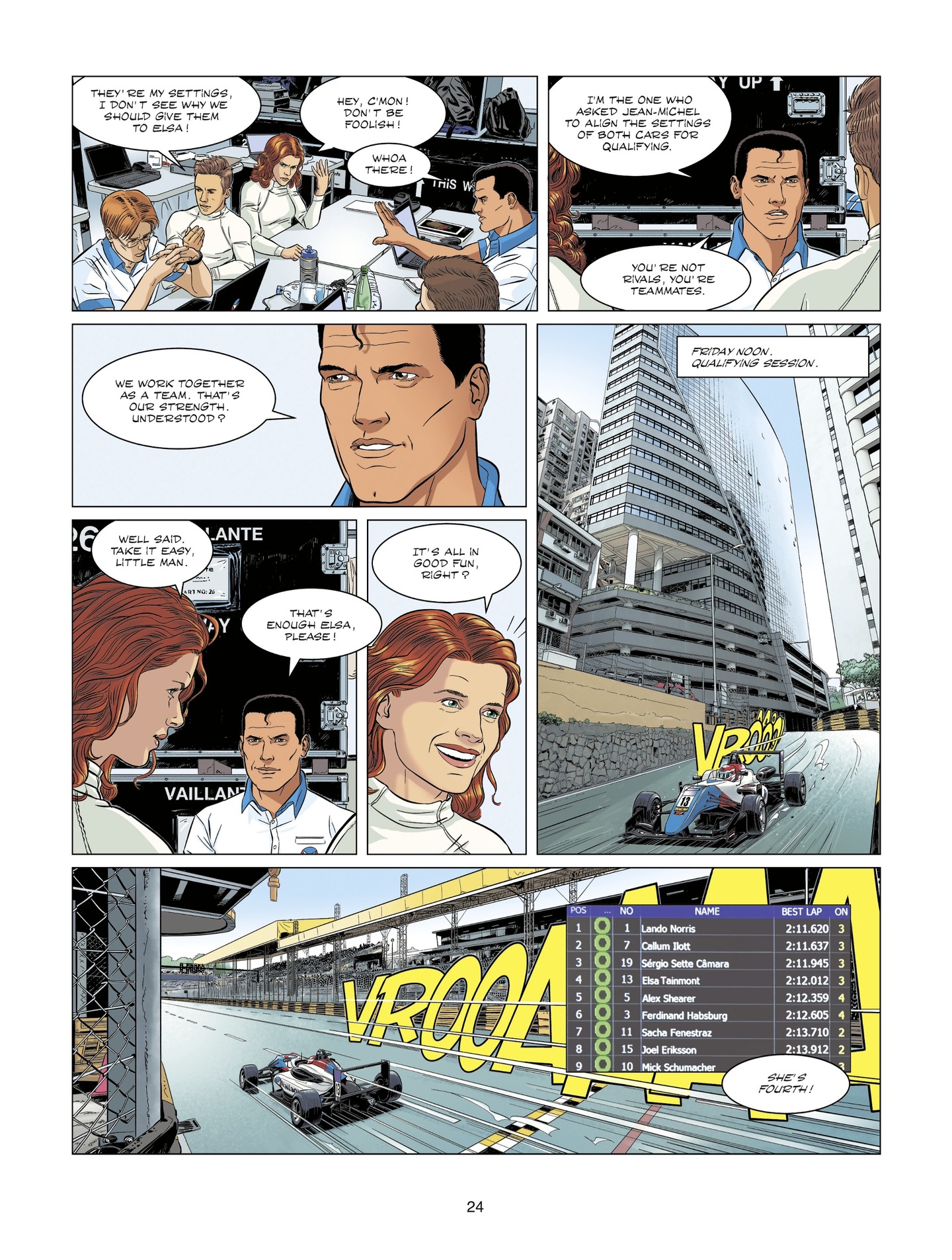 Read online Michel Vaillant comic -  Issue #7 - 24