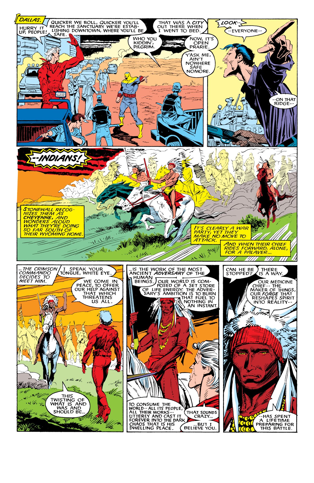 Read online X-Men: Fall of the Mutants comic -  Issue # TPB 1 (Part 2) - 89