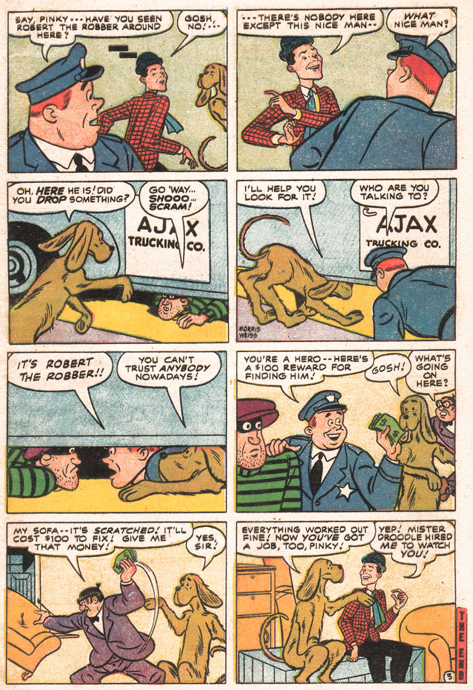 Read online Adventures Of Pinky Lee comic -  Issue #1 - 5