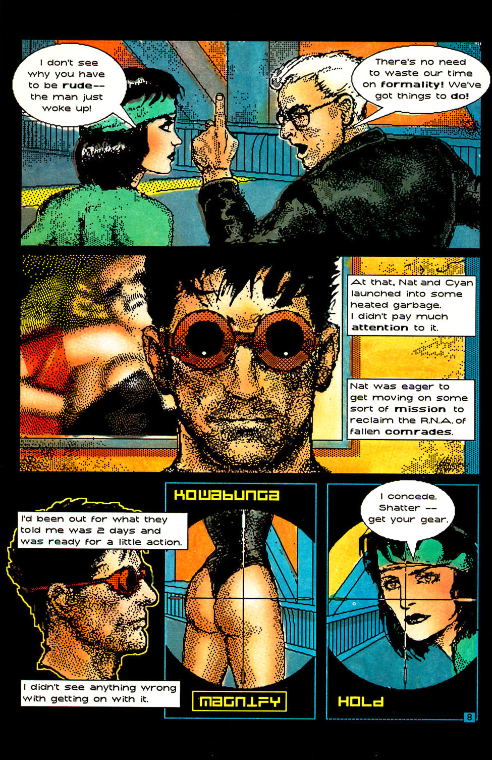 Read online Shatter comic -  Issue #1 - 10