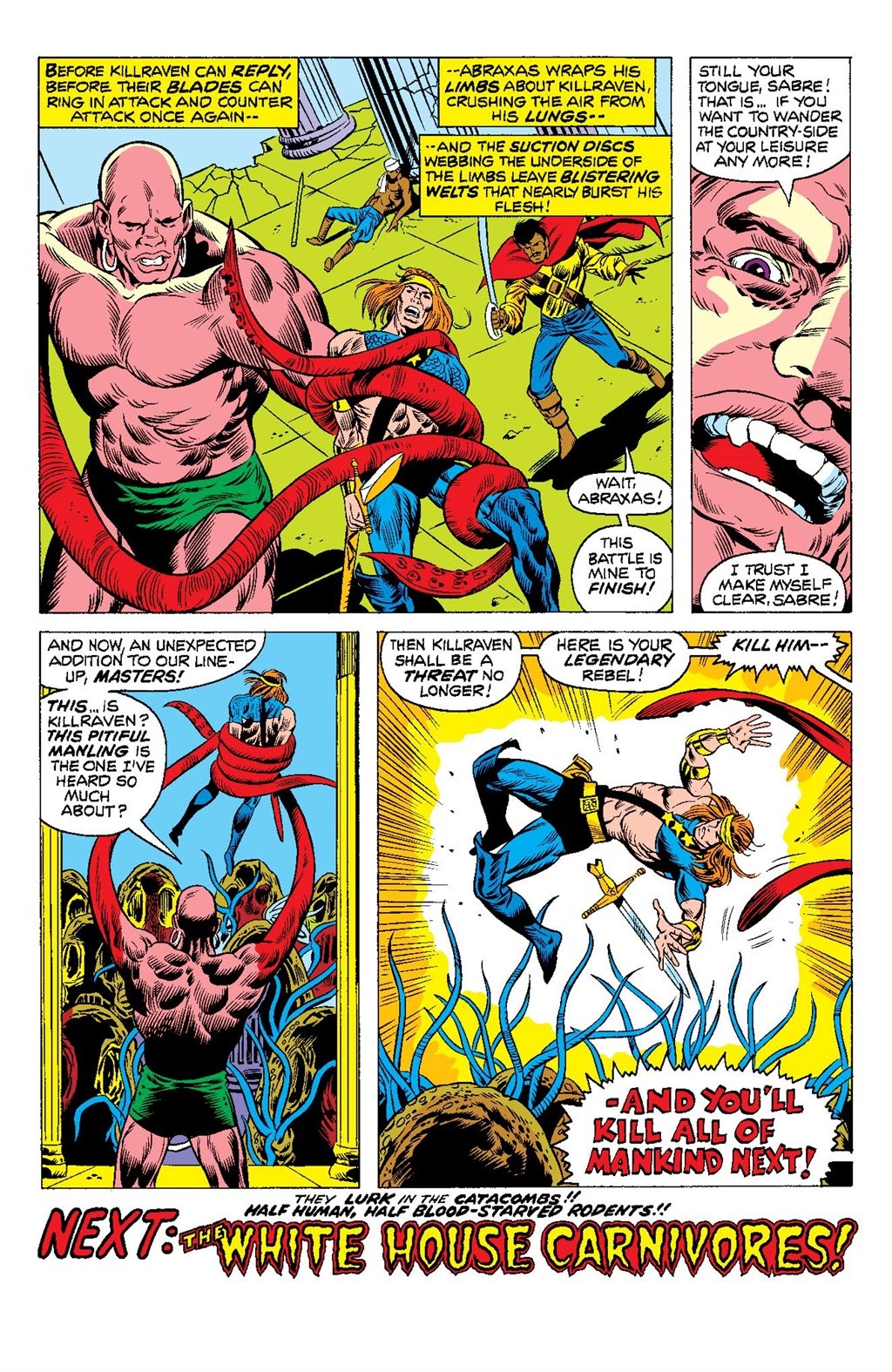 Read online Killraven Epic Collection: Warrior of the Worlds comic -  Issue # TPB (Part 2) - 5