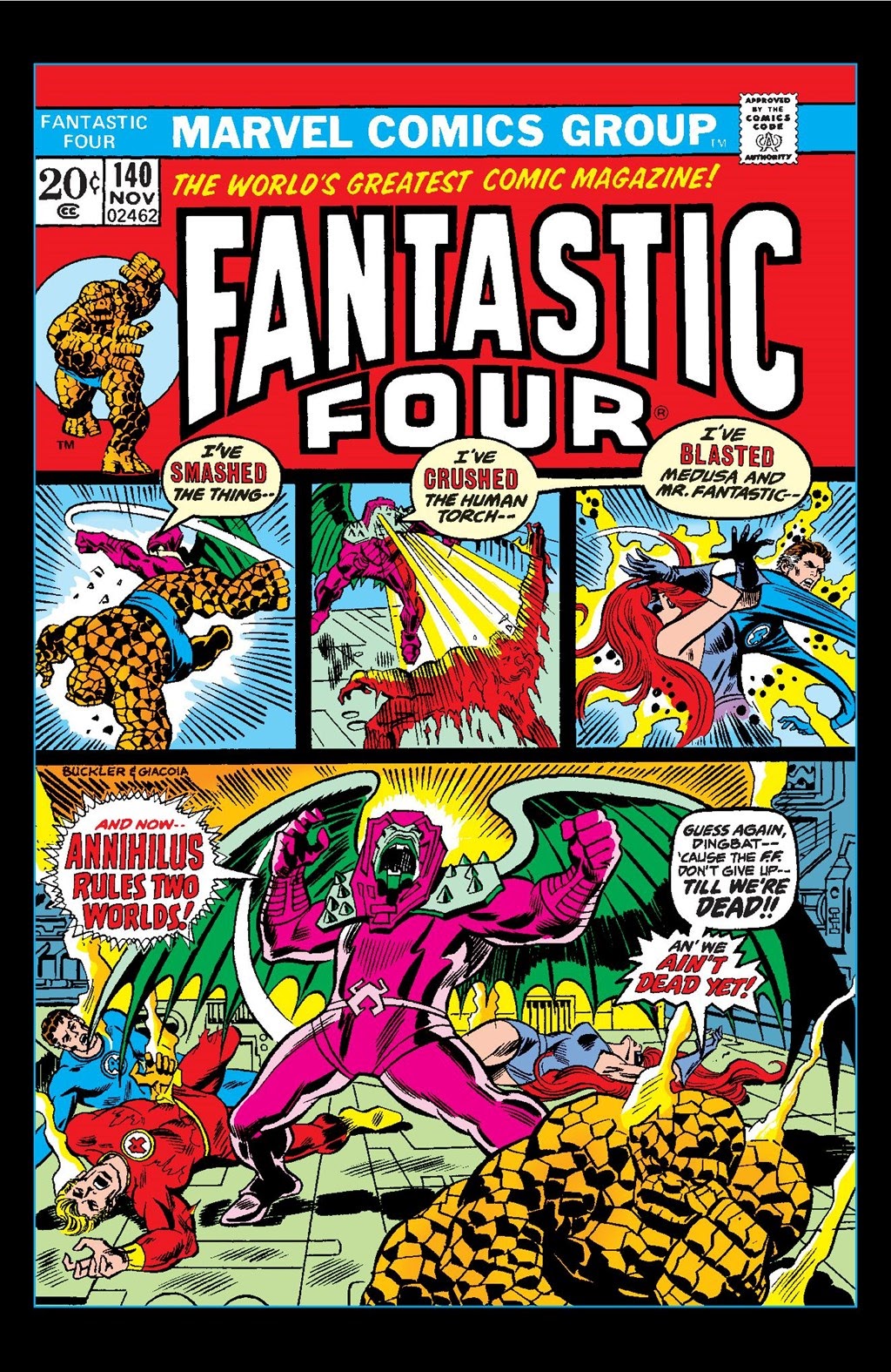 Read online Fantastic Four Epic Collection comic -  Issue # Annihilus Revealed (Part 4) - 1
