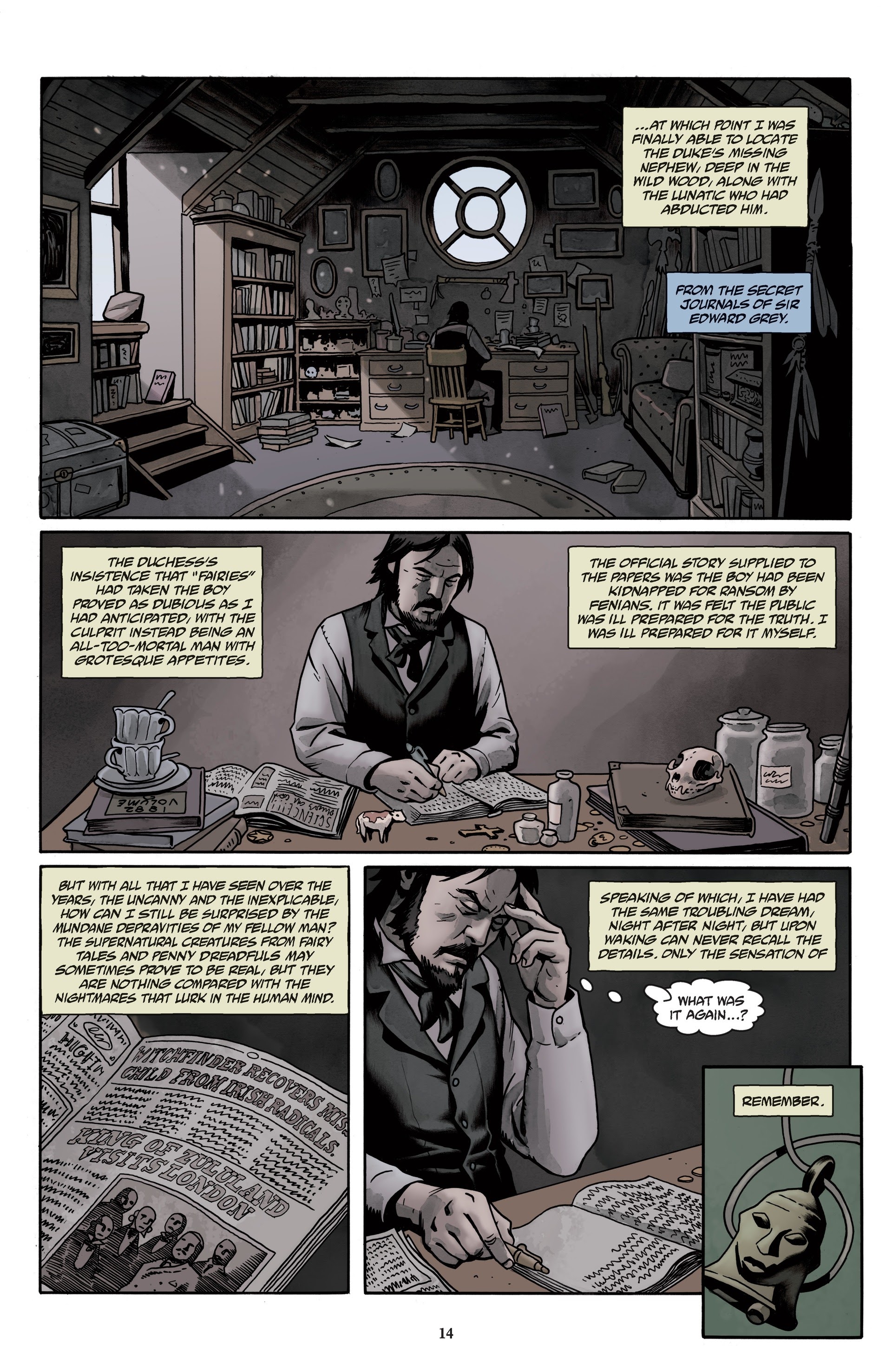 Read online Sir Edward Grey, Witchfinder Omnibus comic -  Issue # TPB 2 (Part 1) - 17