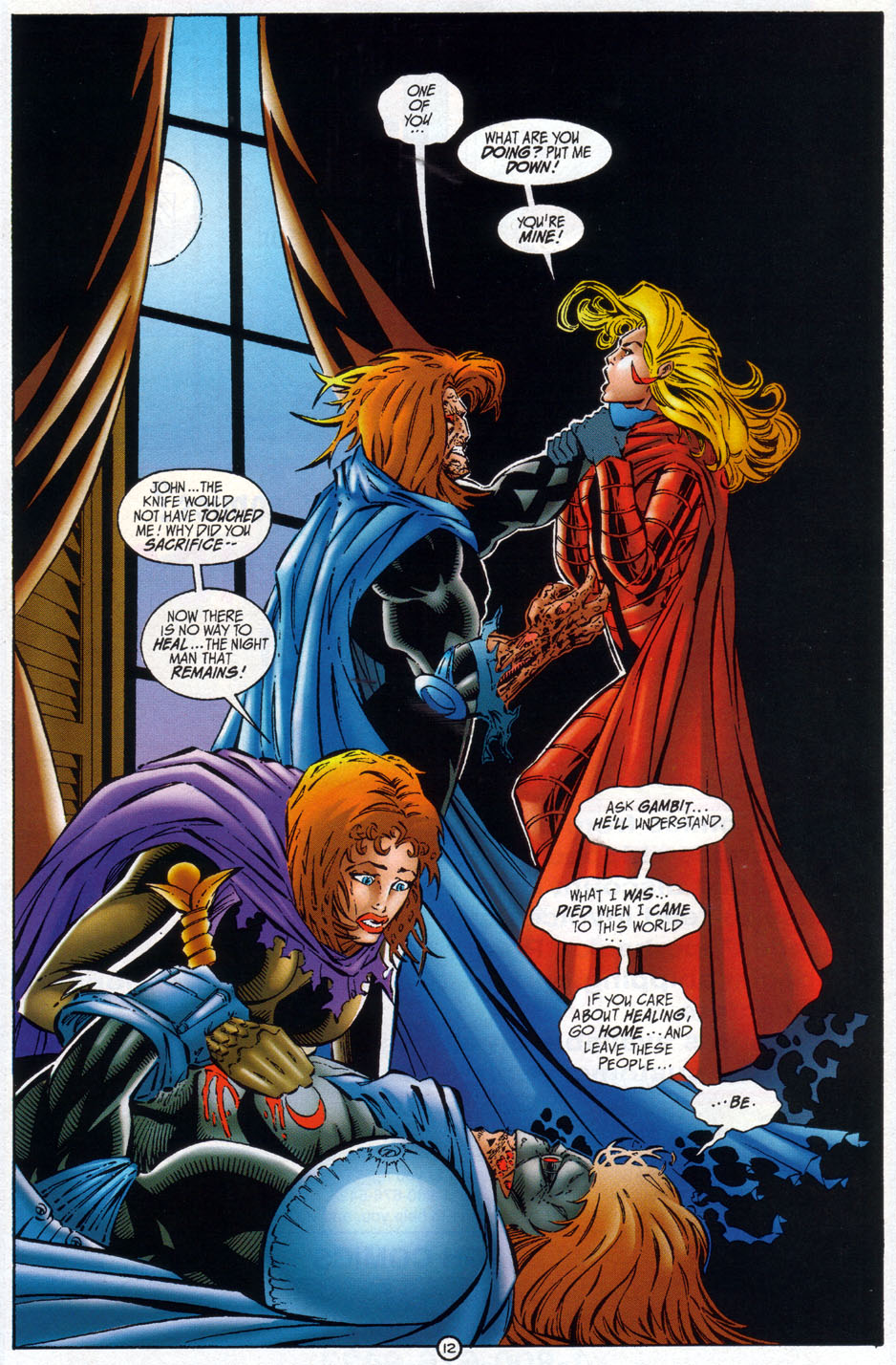 Read online The Night Man/Gambit comic -  Issue #3 - 11