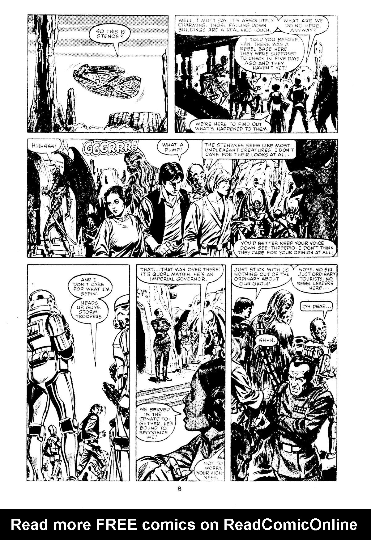 Read online Star Wars Weekly comic -  Issue #170 - 8