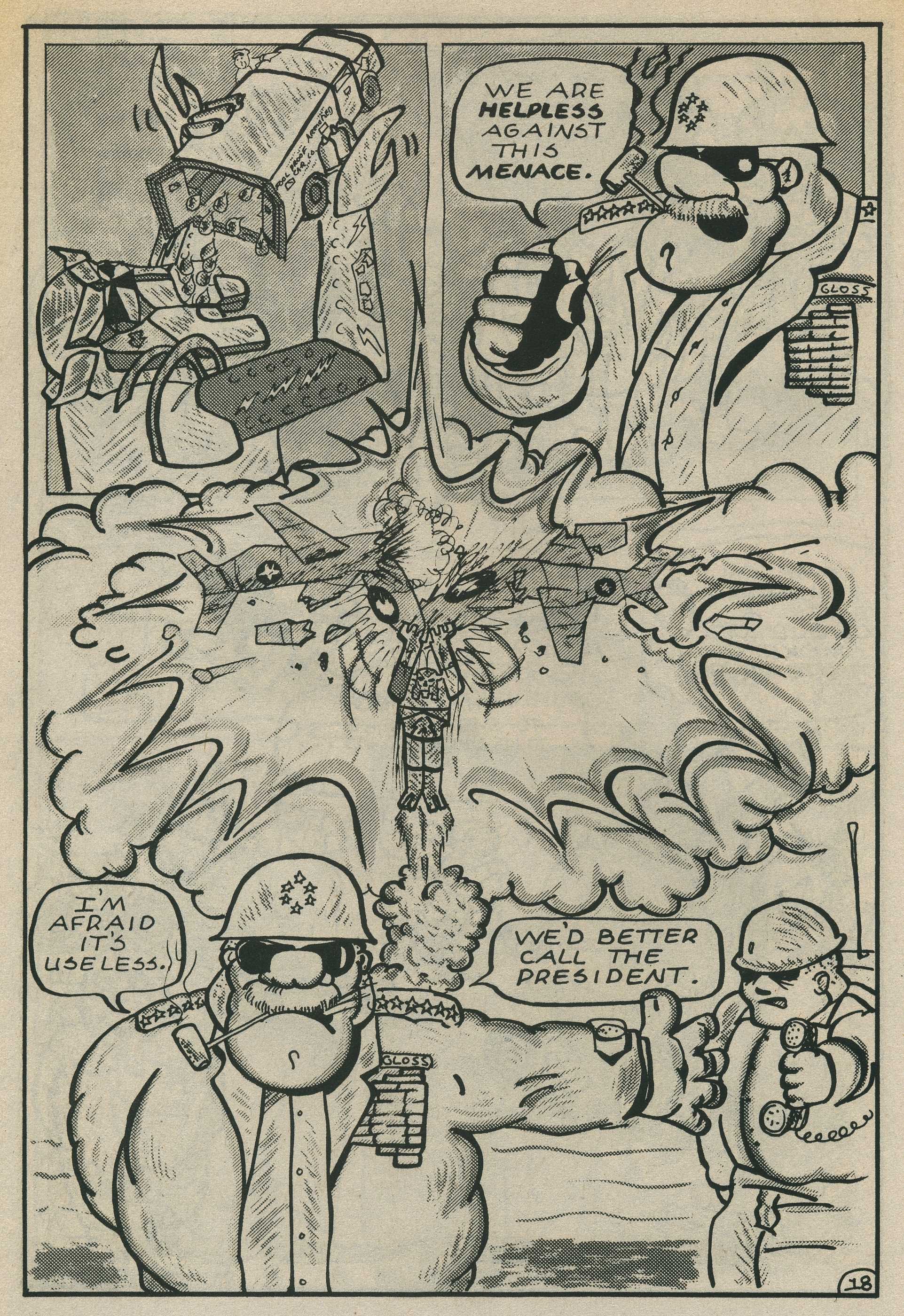 Read online Geriatric Gangrene Jujitsu Gerbils comic -  Issue #3 - 20