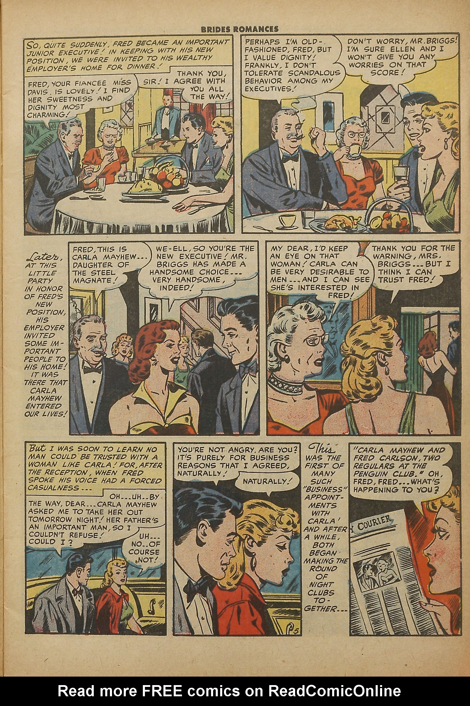 Read online Brides Romances comic -  Issue #4 - 7