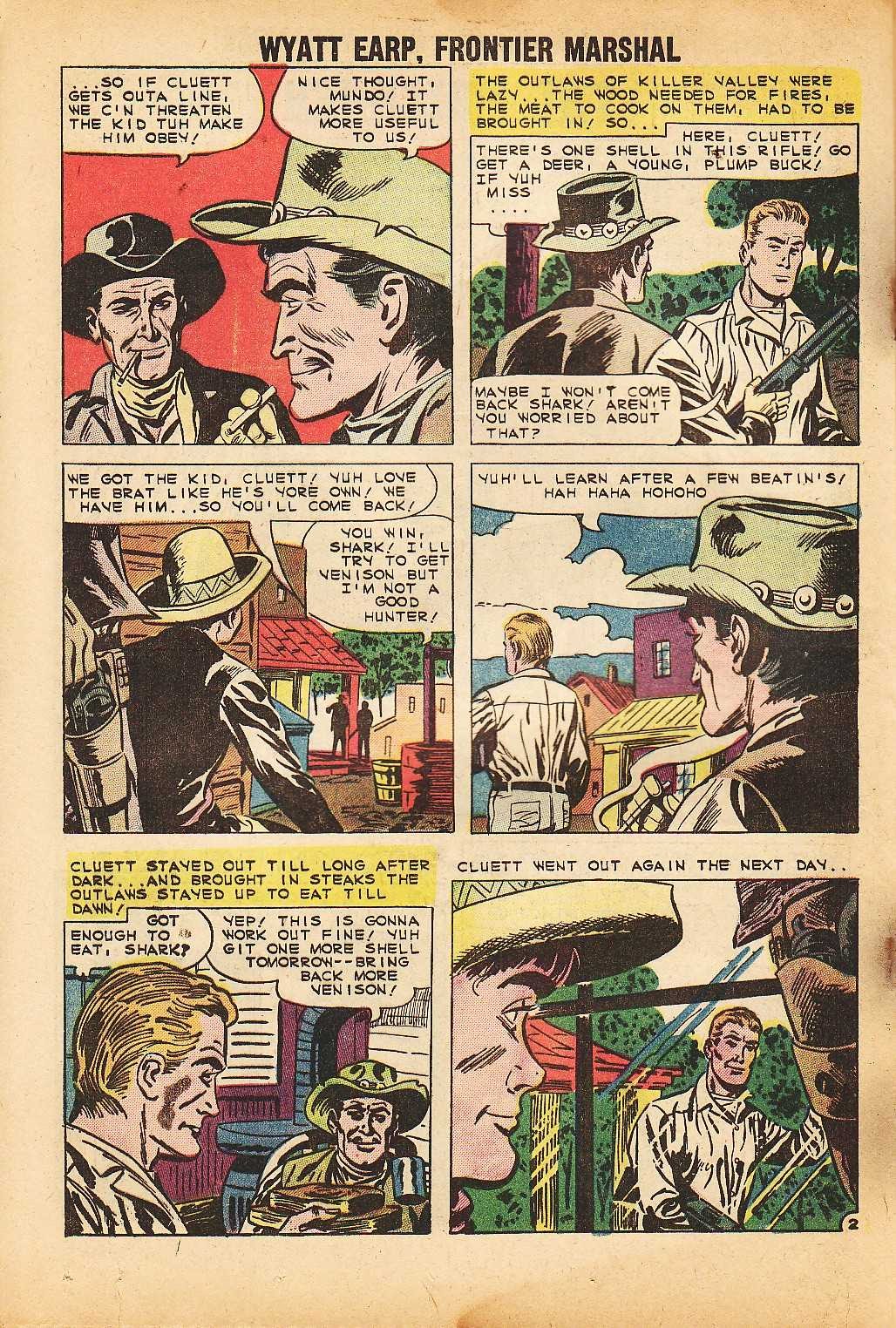 Read online Wyatt Earp Frontier Marshal comic -  Issue #30 - 20