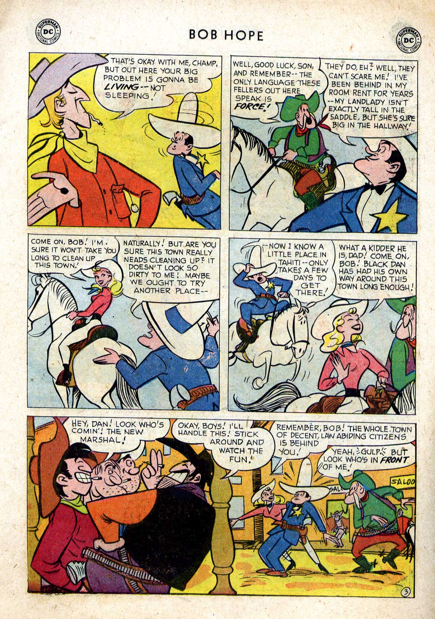 Read online The Adventures of Bob Hope comic -  Issue #51 - 16
