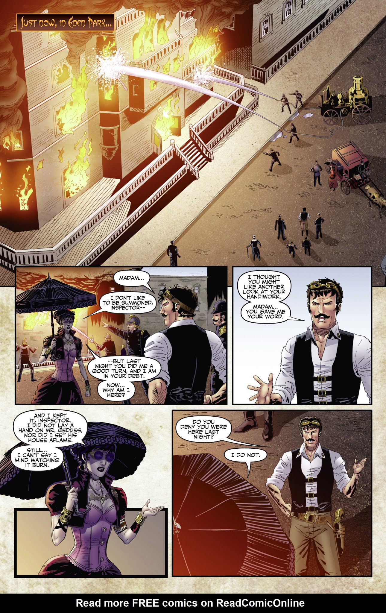 Read online Legenderry: Vampirella comic -  Issue #2 - 5