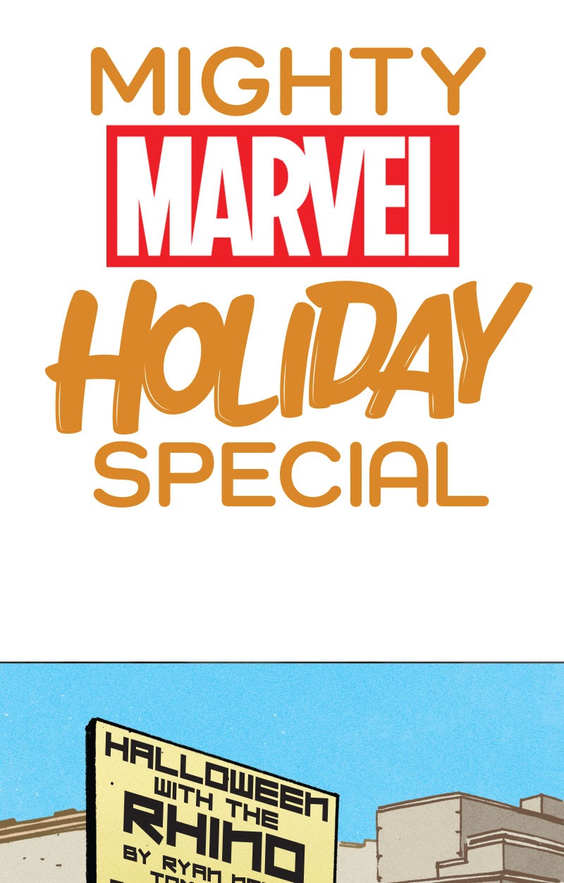 Read online Mighty Marvel Holiday Special: Halloween with the Rhino Infinity Comic comic -  Issue # Full - 6
