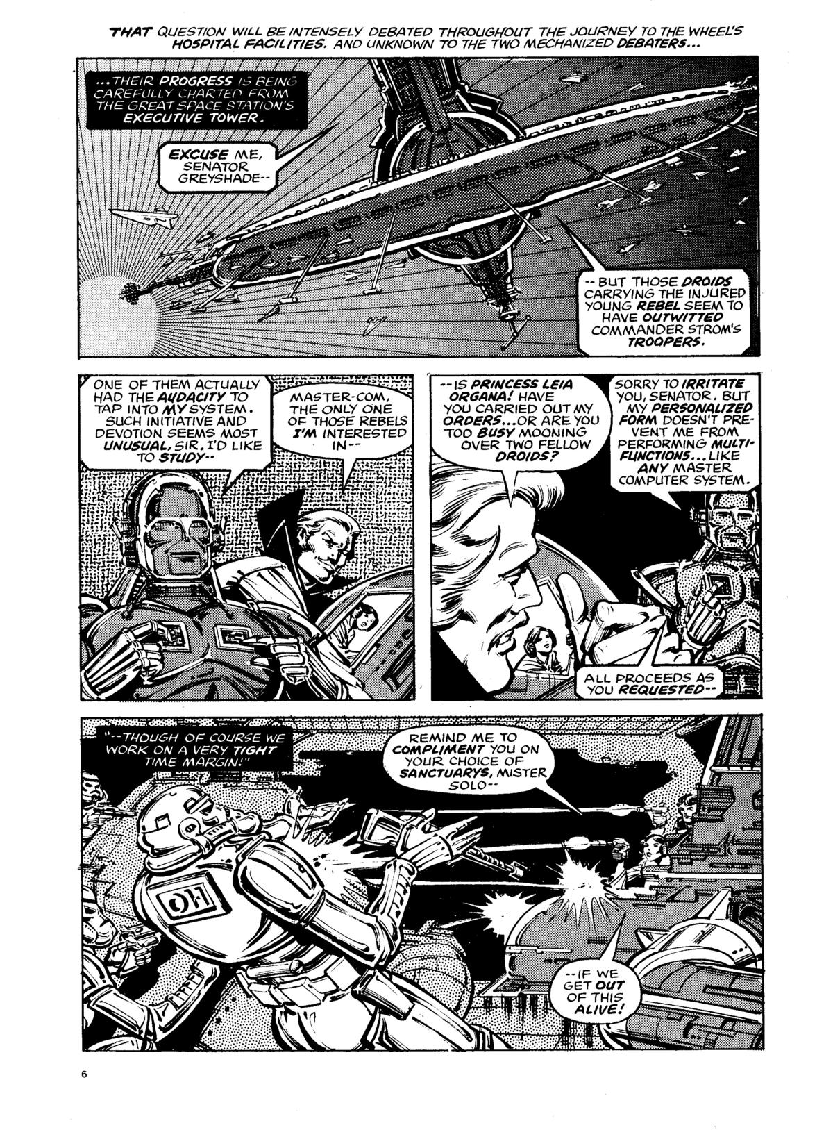 Read online Star Wars Weekly comic -  Issue #37 - 6