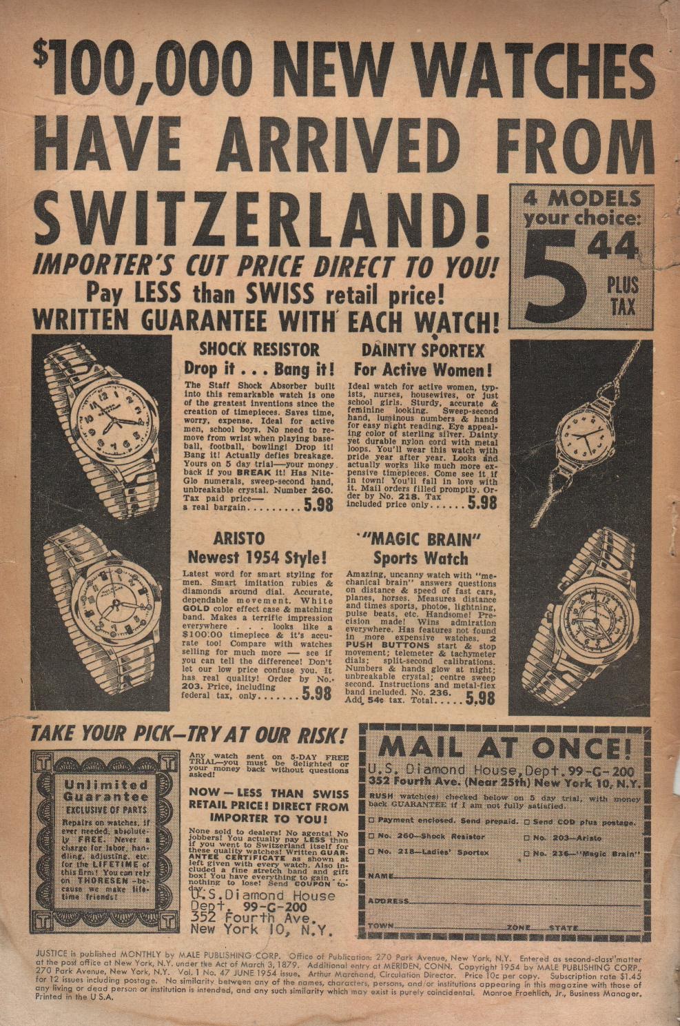 Read online Justice (1947) comic -  Issue #47 - 2