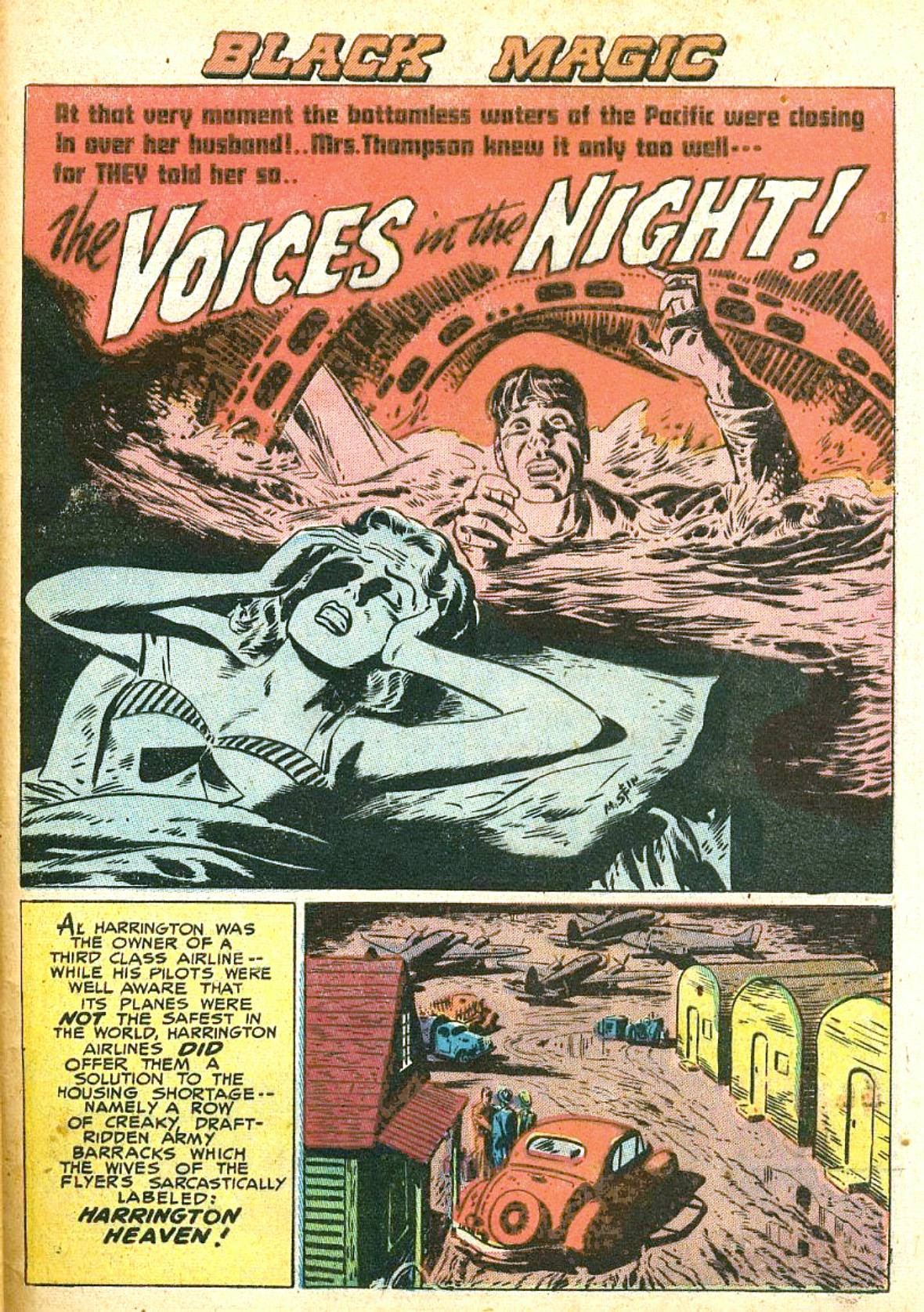Read online Black Magic (1950) comic -  Issue #3 - 35